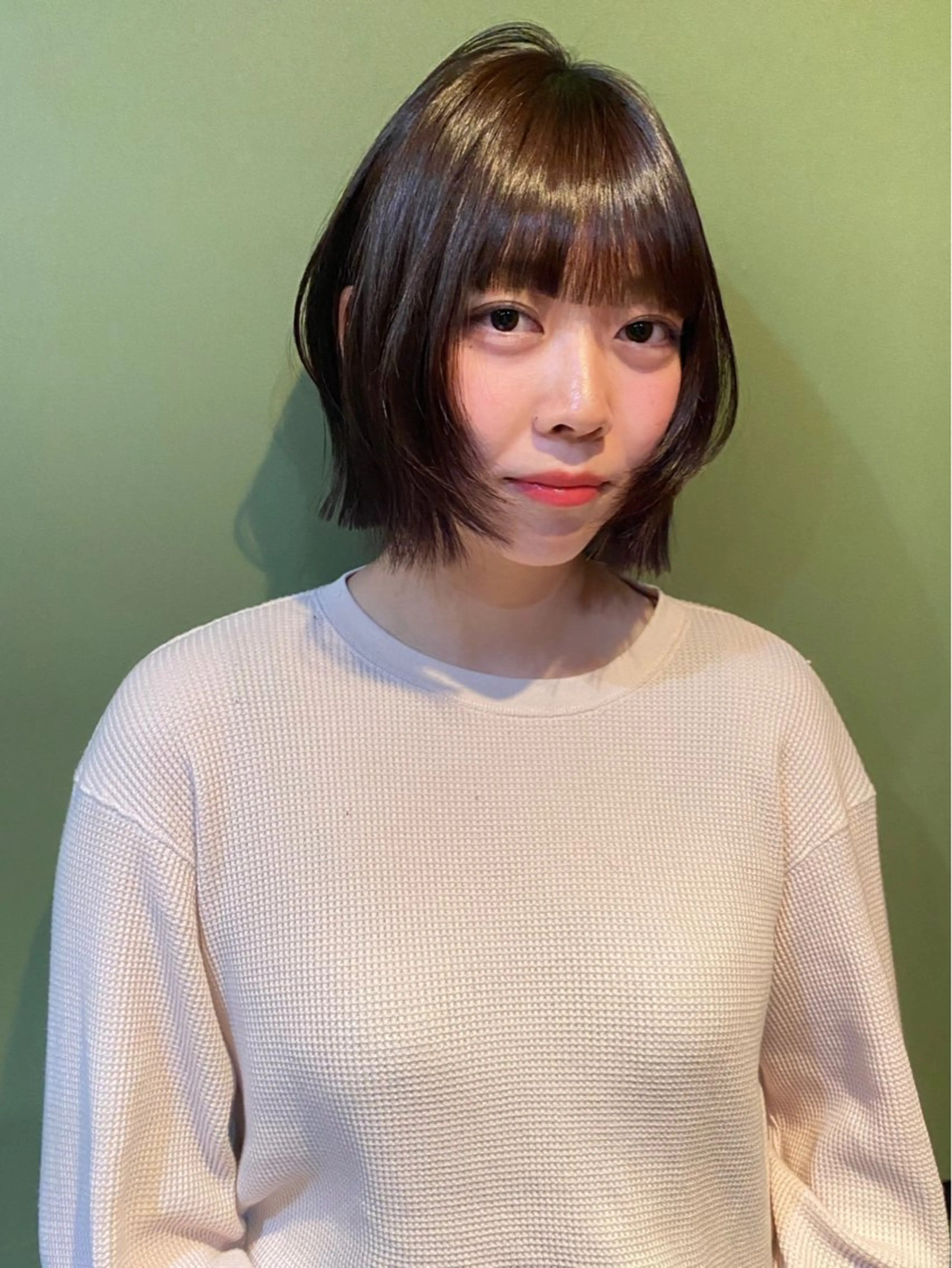 ショート カラー 似合わせカット カット ヘアカラー トリートメント mai / linoah˚✧のヘアスタイル