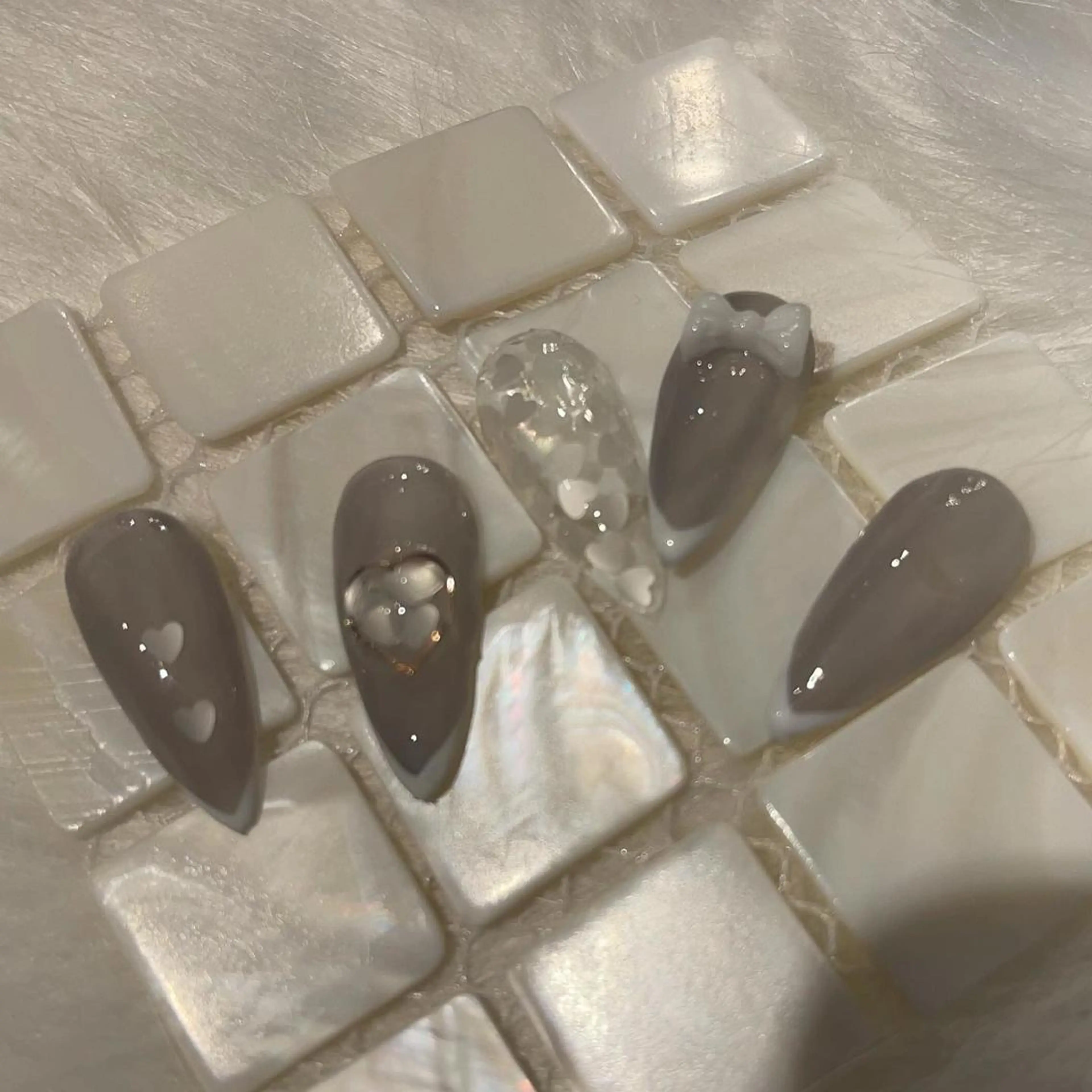 ネイル リボン 成美SALON eye&nailのマツエク・マツパデザイン