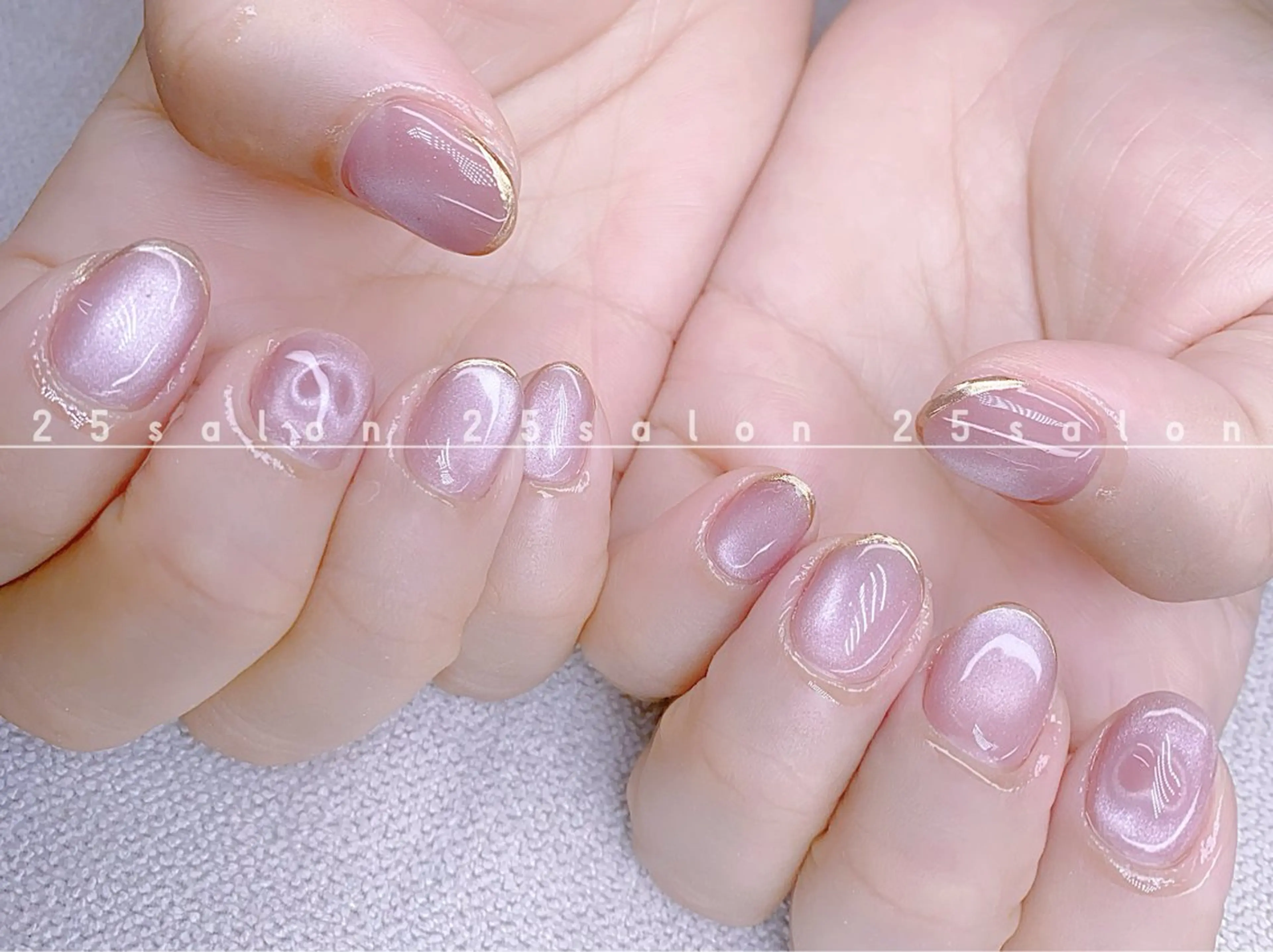 ネイル ジェルネイル 韓国ネイル ニュアンスネイル パラジェル ワンホンネイル 2 5のマツエク・マツパデザイン