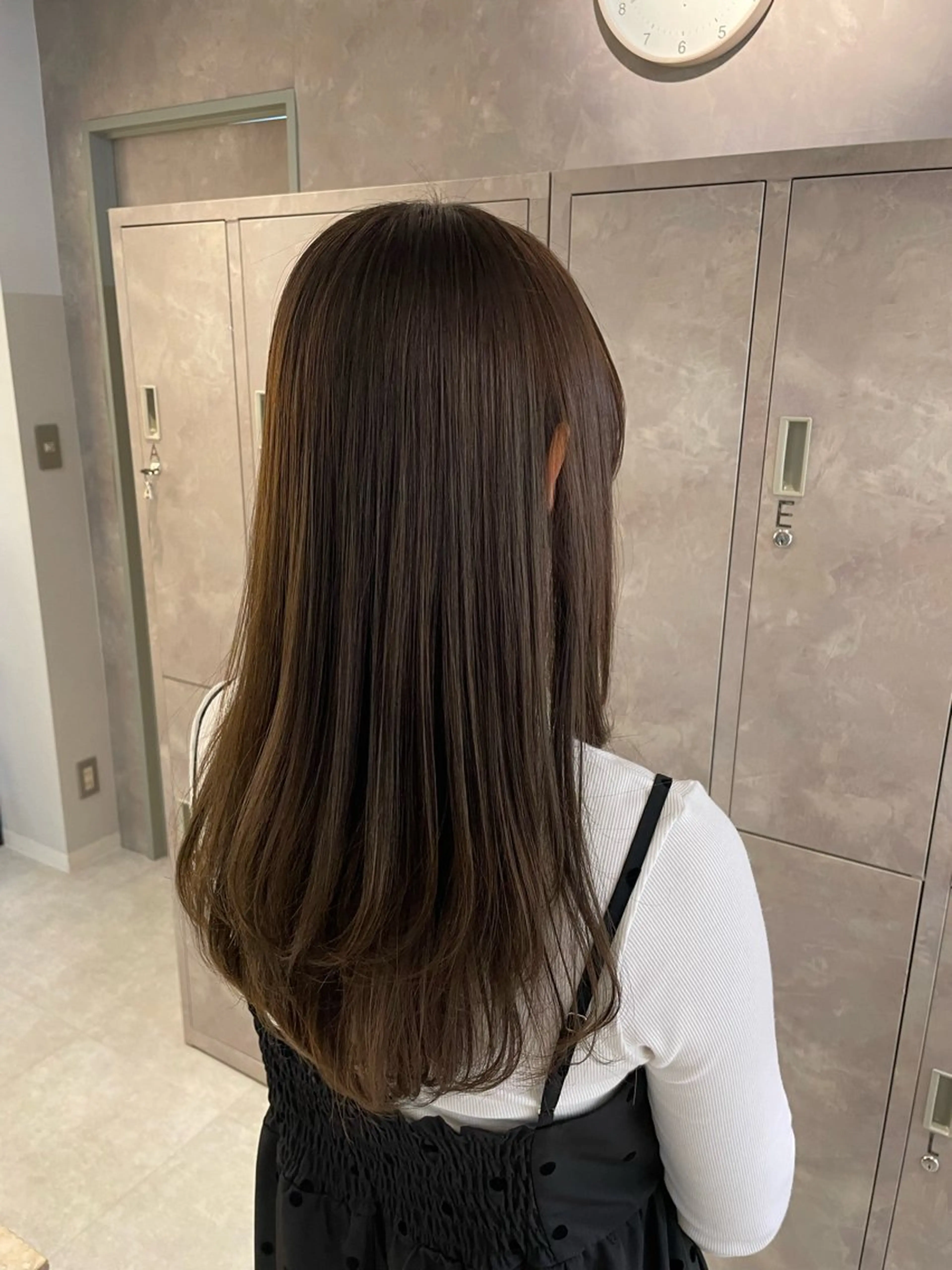 ロング カラー ブラウンカラー チョコレートブラウン tocca千葉店 /せりなのヘアスタイル