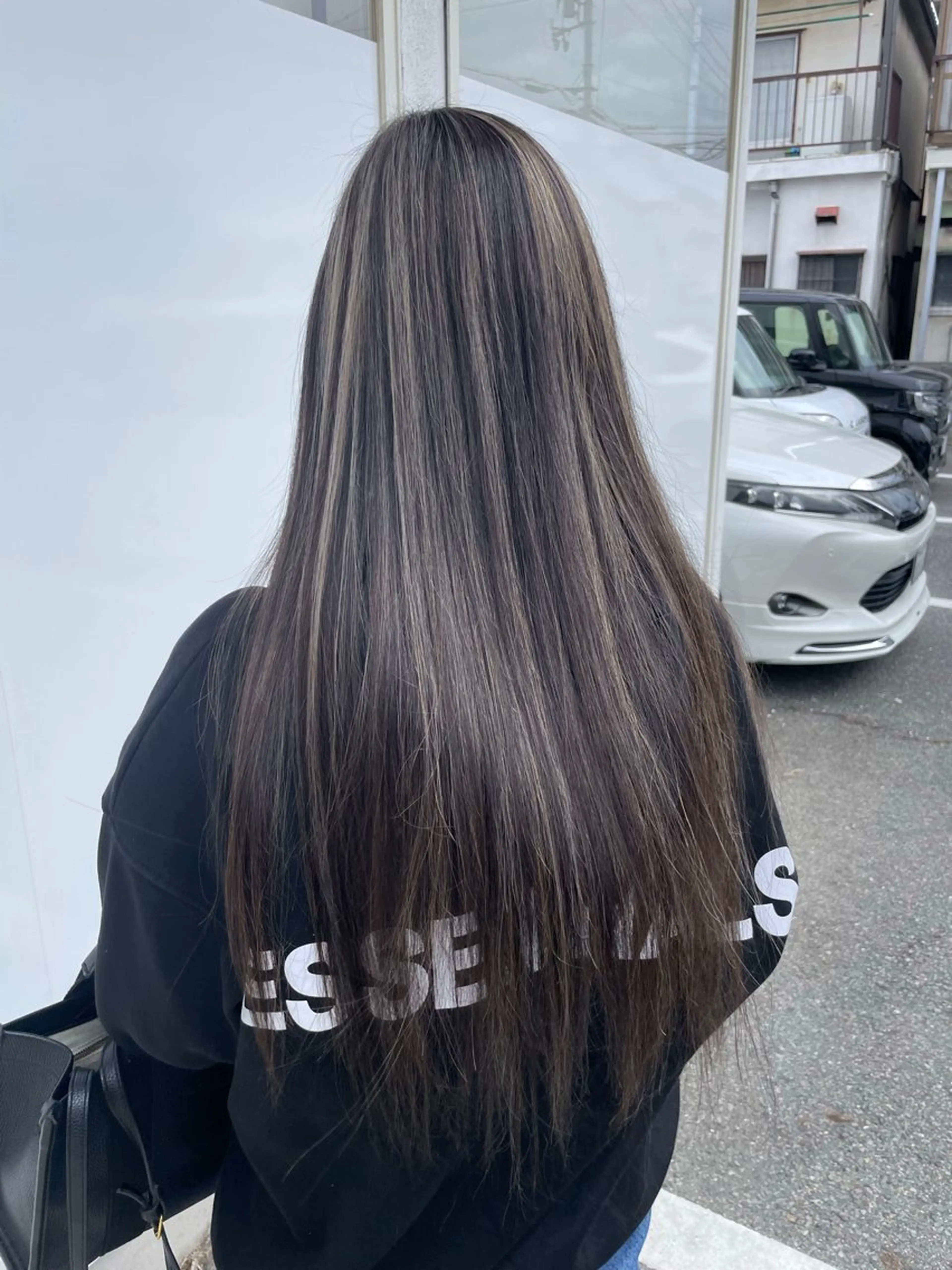 14500円💛ケアブリーチハイライトカラーオンカラー💛の写真