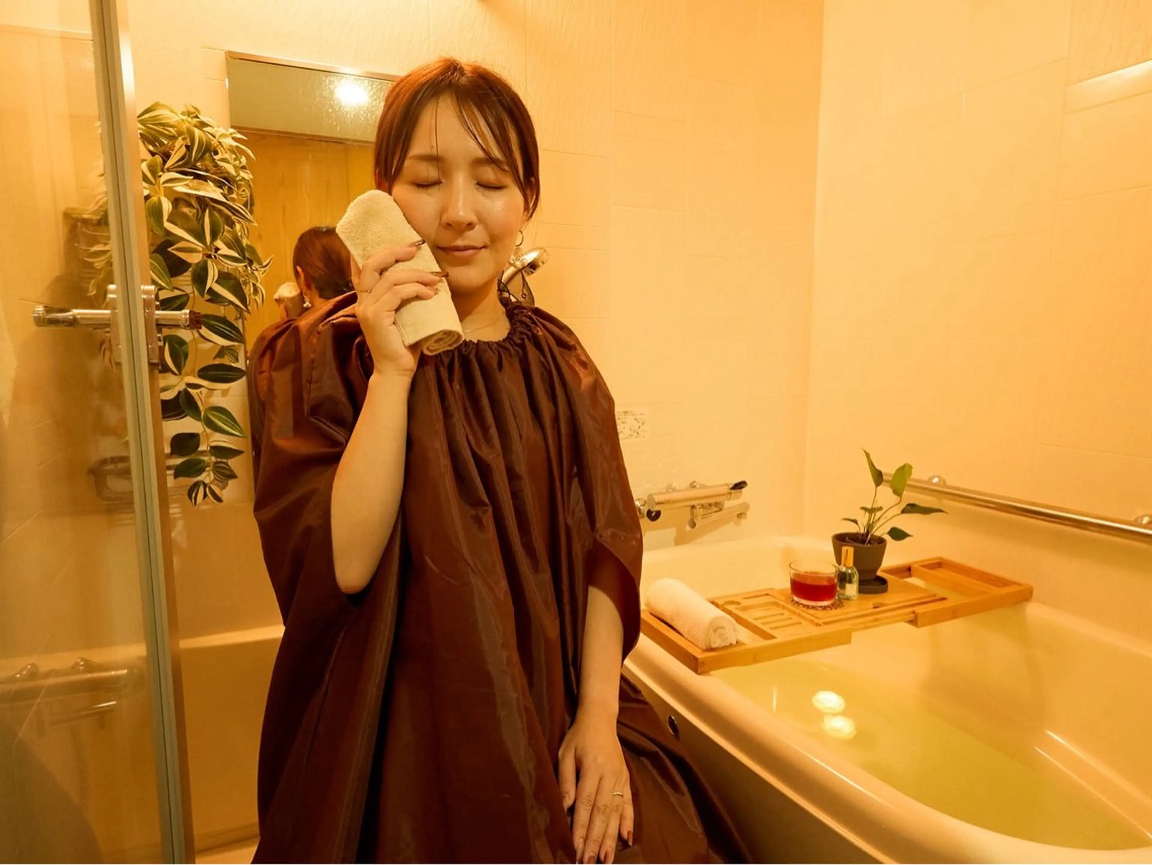 【温活】よもぎ蒸し30分　¥3,300の写真