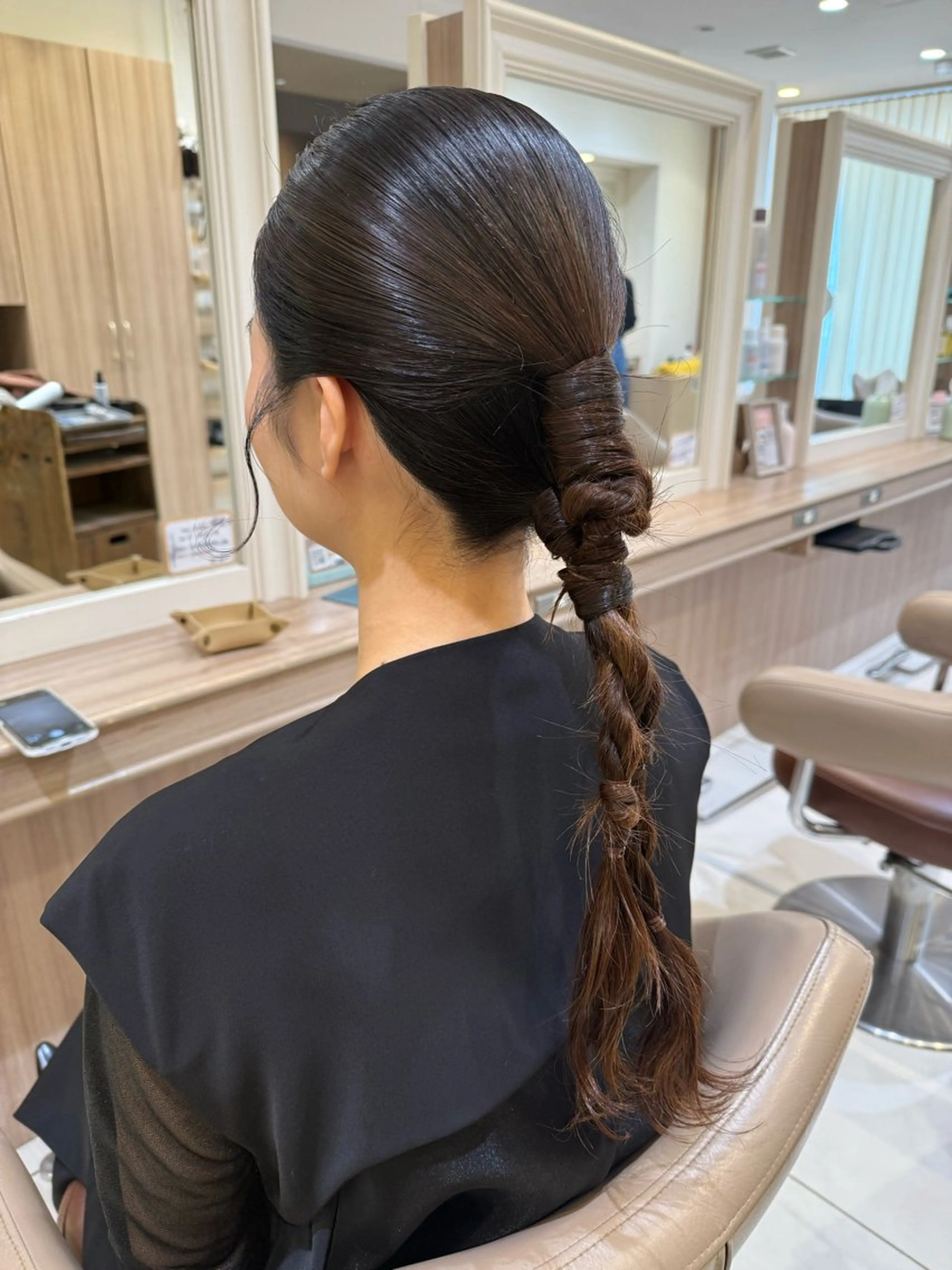 ロング ヘアアレンジ ヘアセット 韓国ヘアメイク🎀/ 縮毛矯正✨山本媛香のヘアスタイル