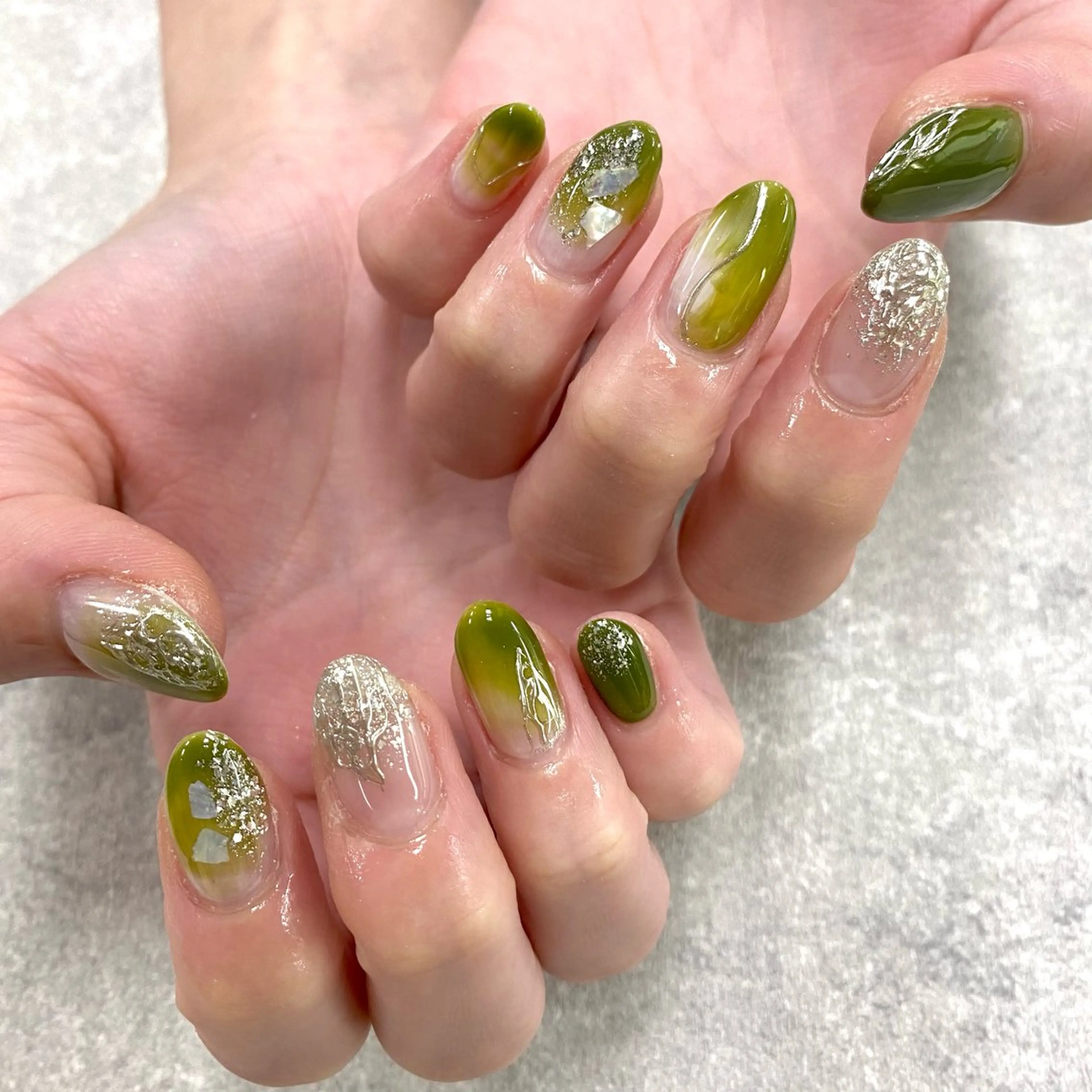 ネイル ニュアンスネイル ハンドネイル NUMAZAWA KASUMIのネイルデザイン