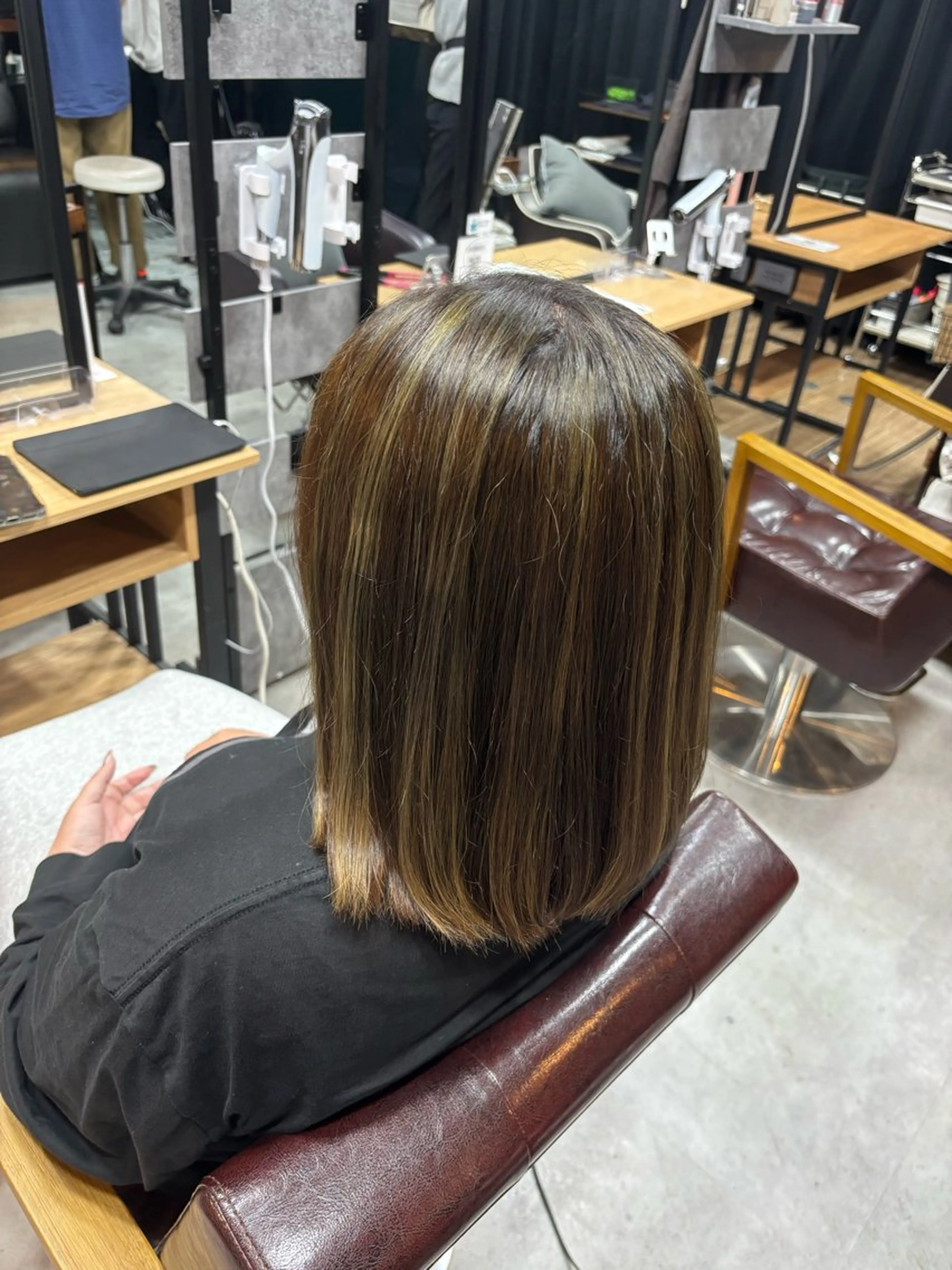 カラー ハイライトカラー 【peqss】澤村 美優のヘアスタイル