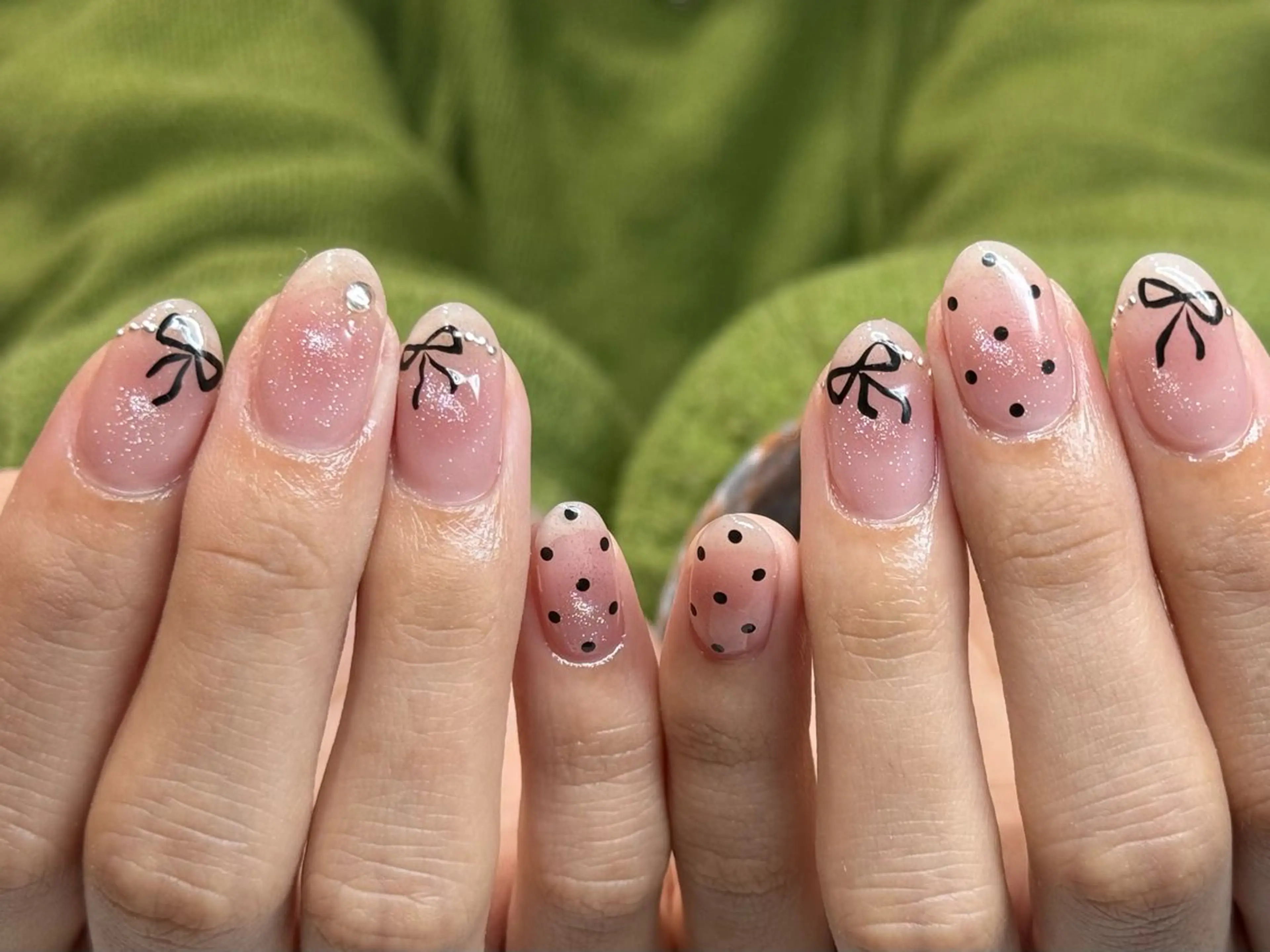 ネイル 持ち込み Ruru akari 大阪天王寺のネイルデザイン