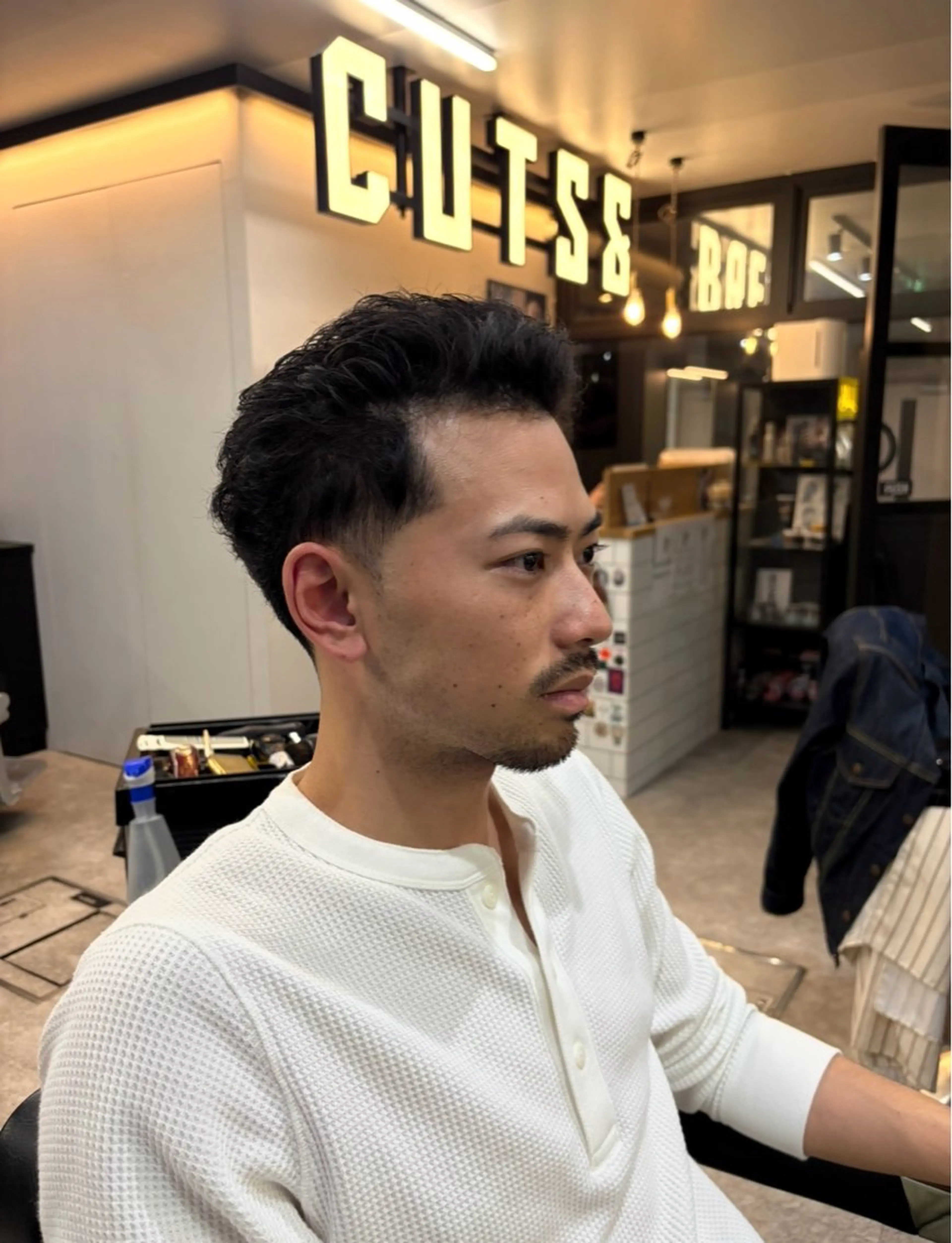 ショート メンズ 森谷 迅のヘアスタイル