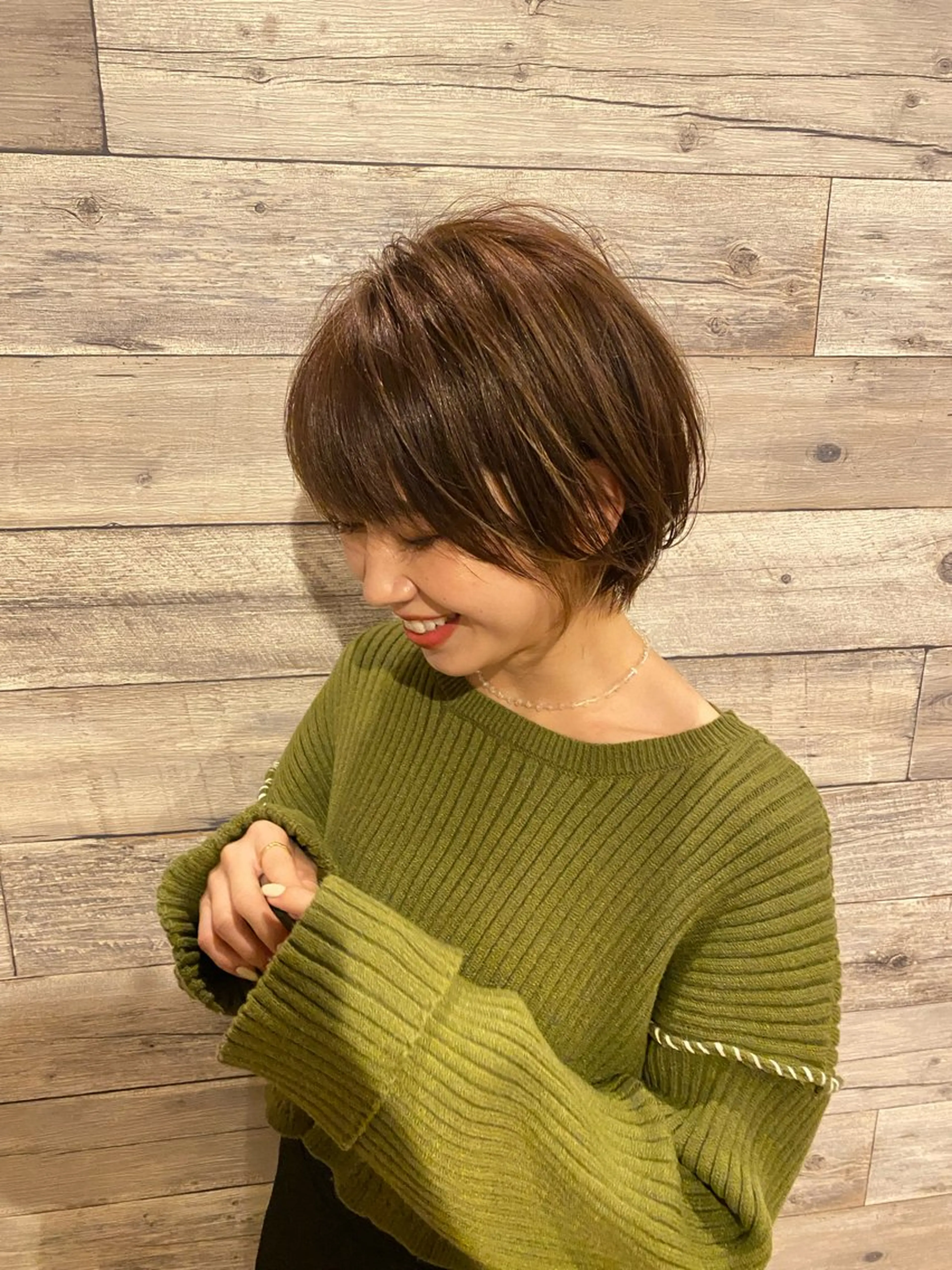 ショートカット+パーマ(SNS顔出しOKな方、20代〜30代前半の方限定)の写真
