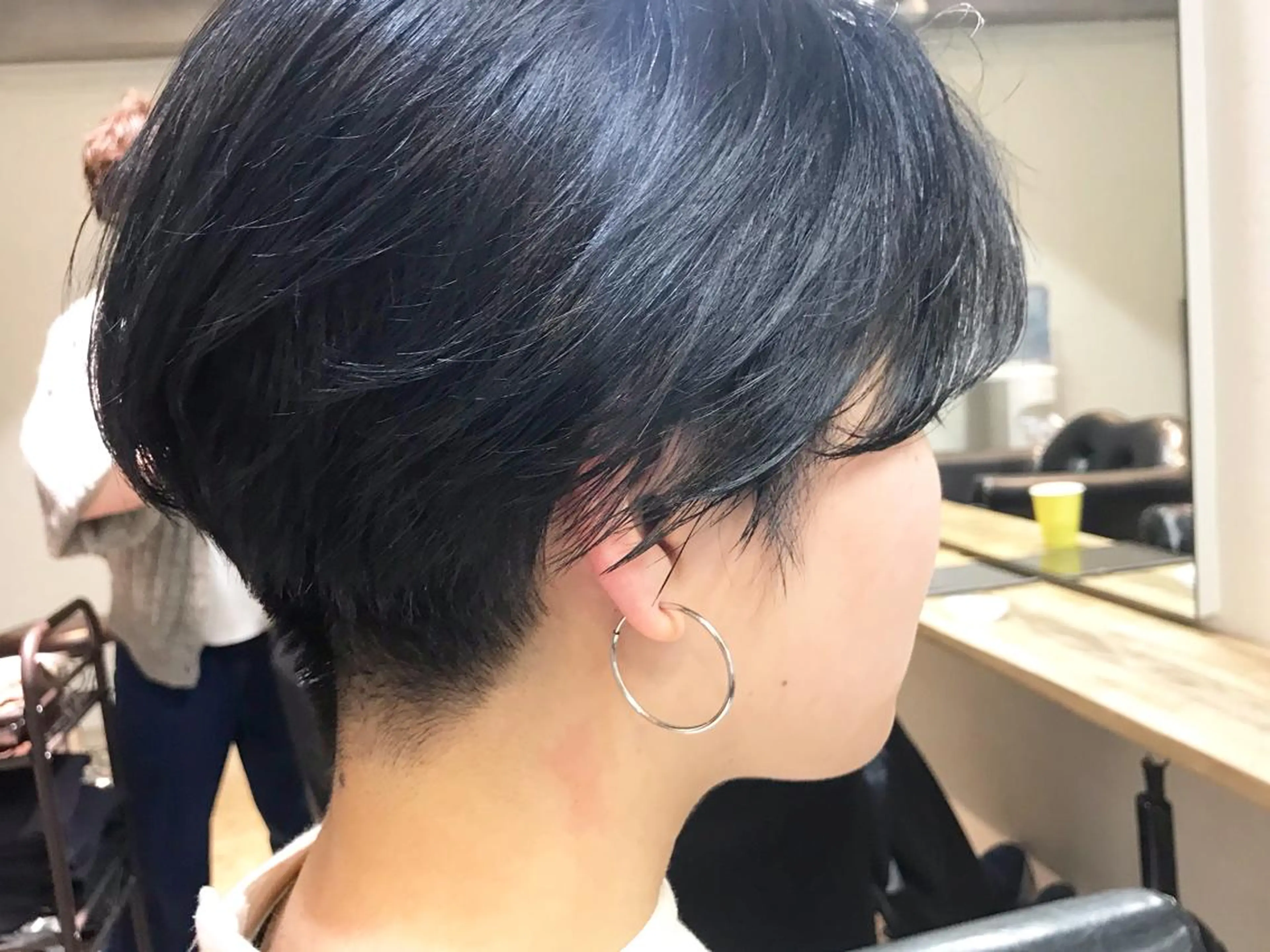 ショート カラー カット ヘアカラー トリートメント 坂本 裕介/パーマのヘアスタイル