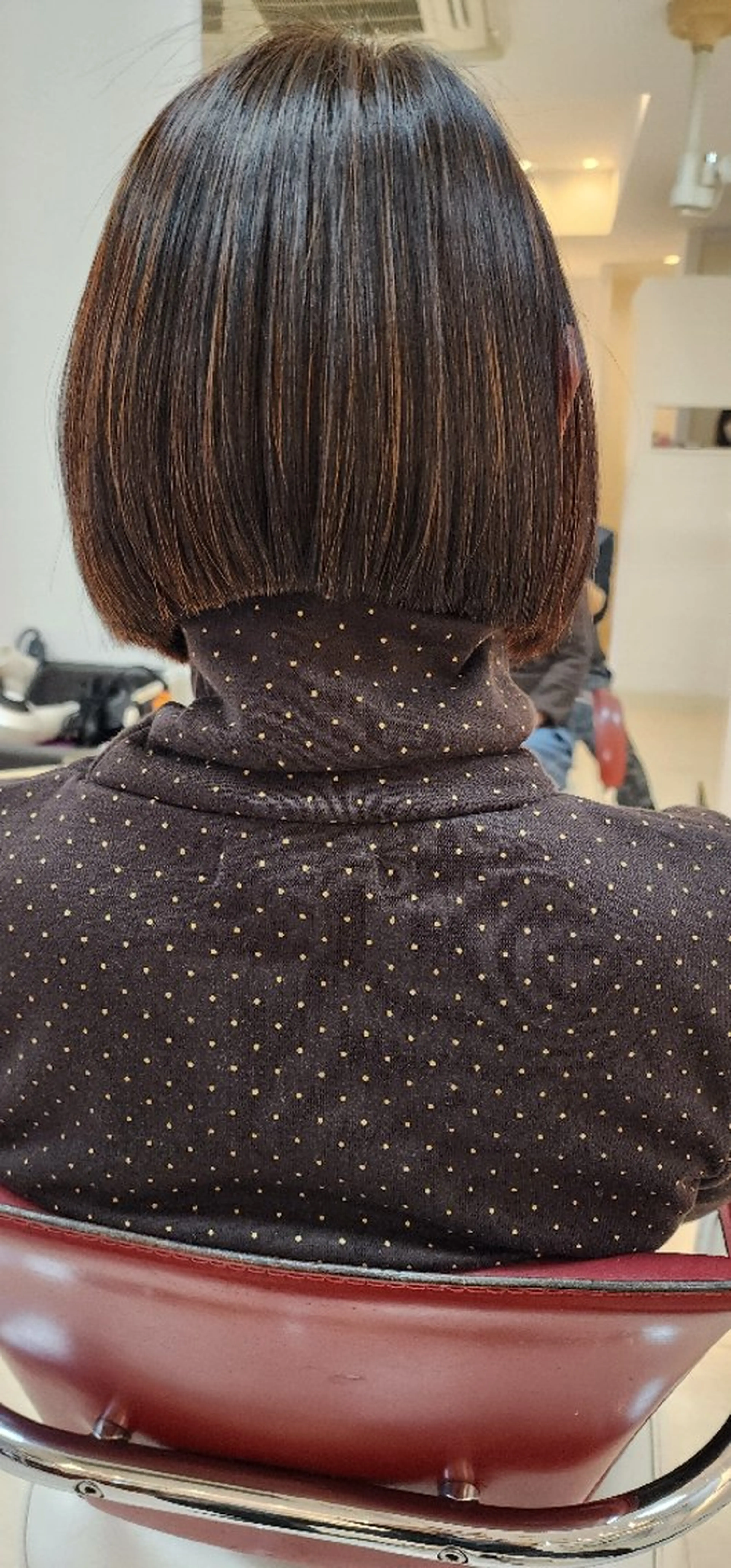 ミディアム カラー hairmake Juinのヘアスタイル