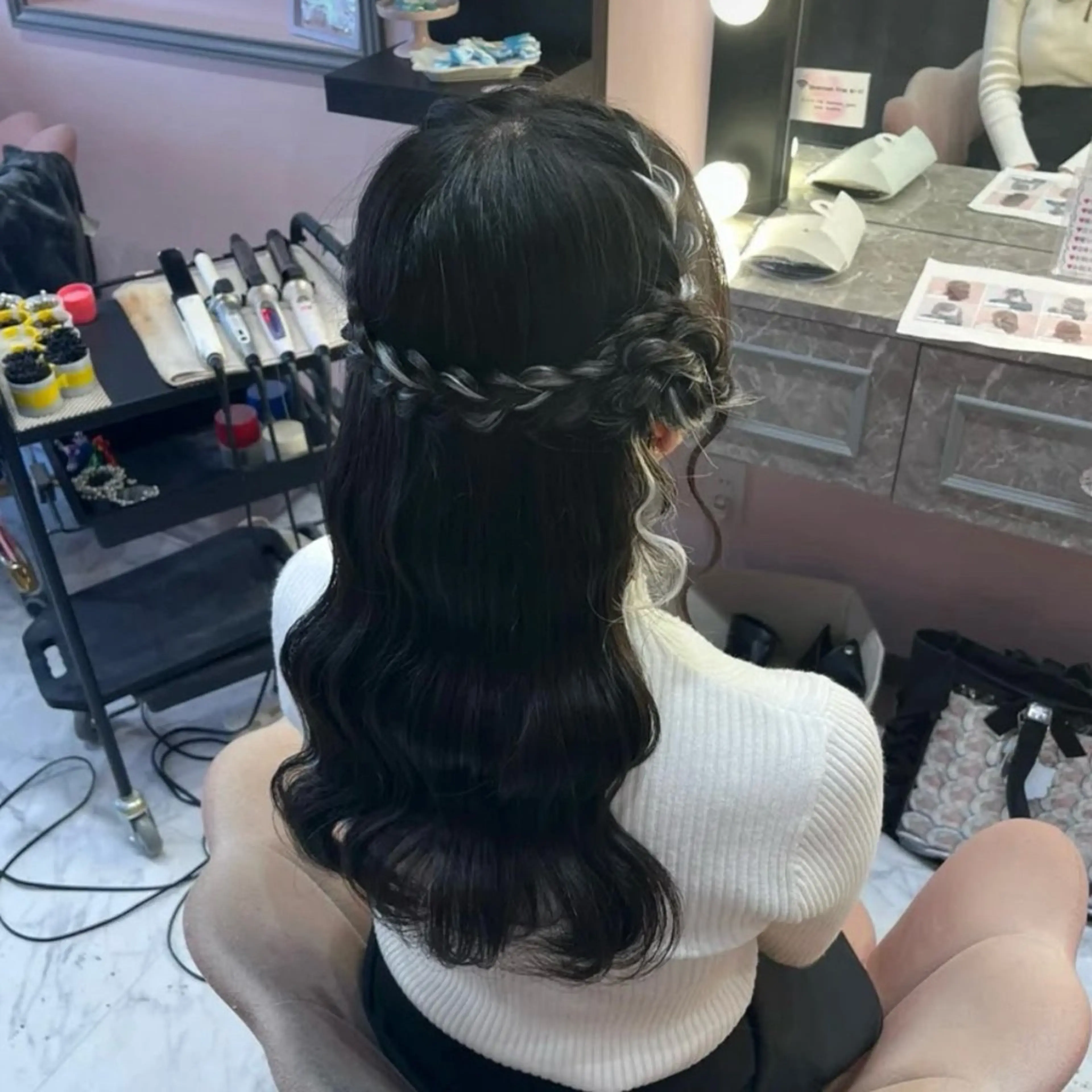 セミロング ヘアアレンジ MILD by 17 秋葉原 ‪♡みづき♡のヘアスタイル