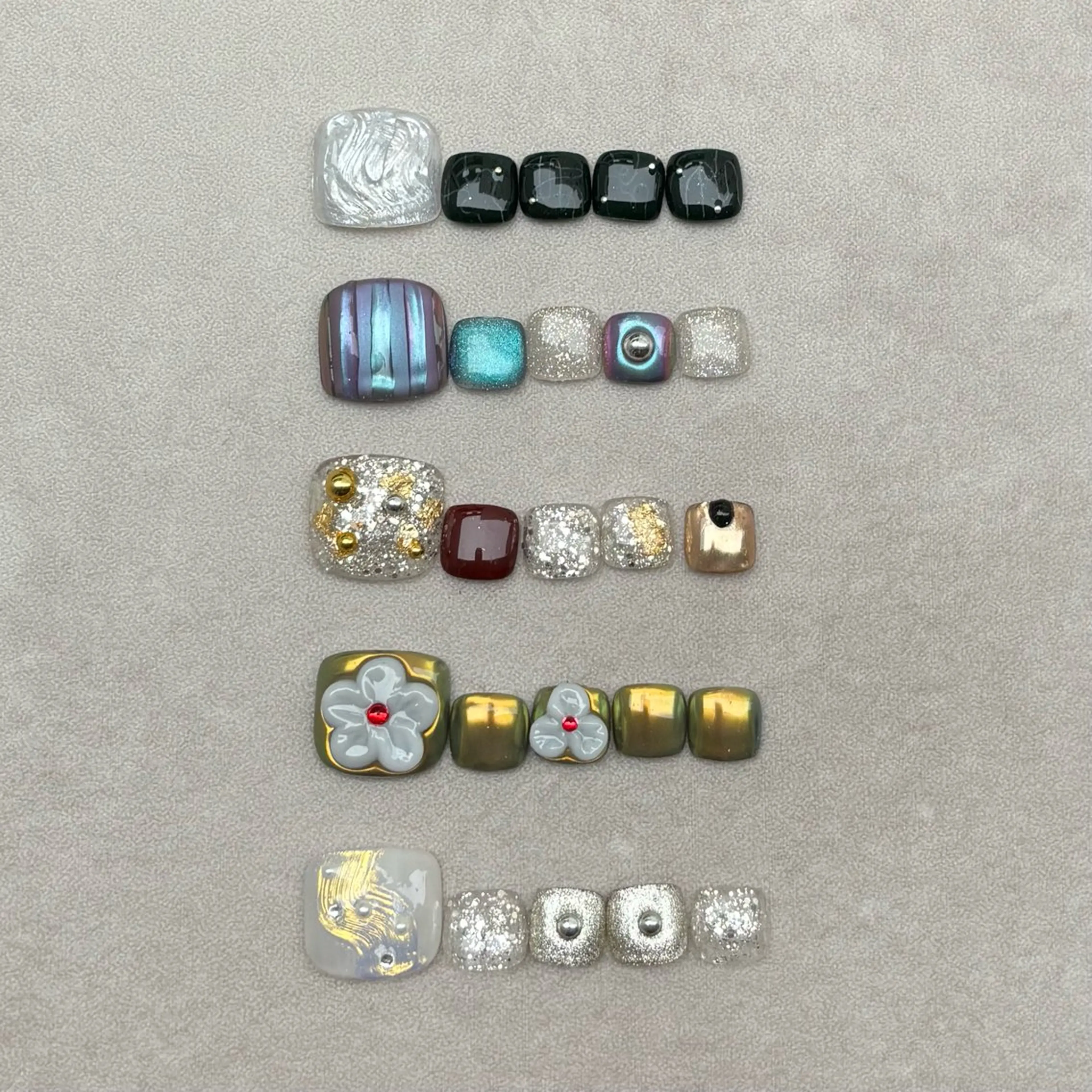 🫧期間限定割引🫧フット定額デザイン🌿の写真