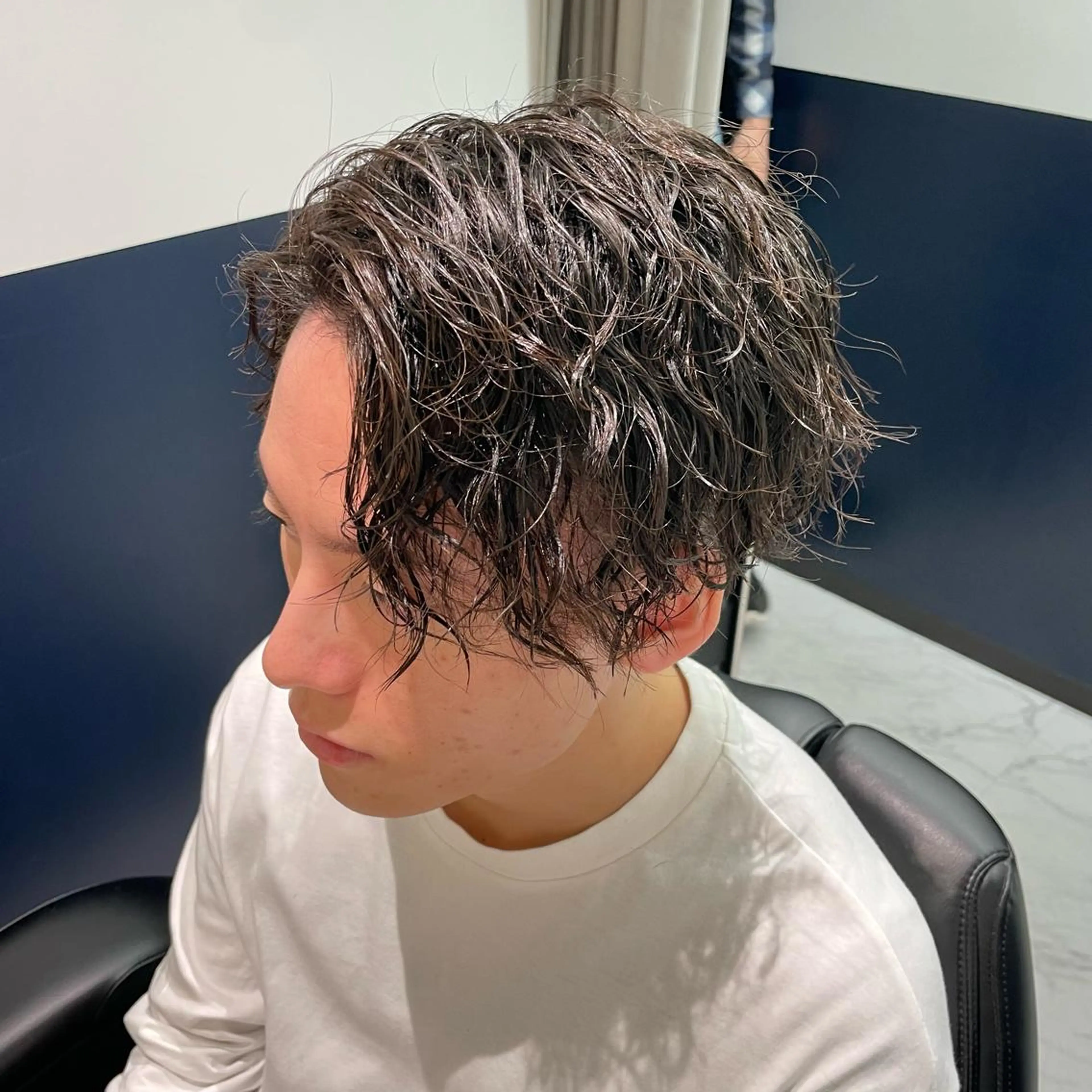 メンズ カット パーマ 💈メンズパーマ💈 ナカザワ リョウのヘアスタイル