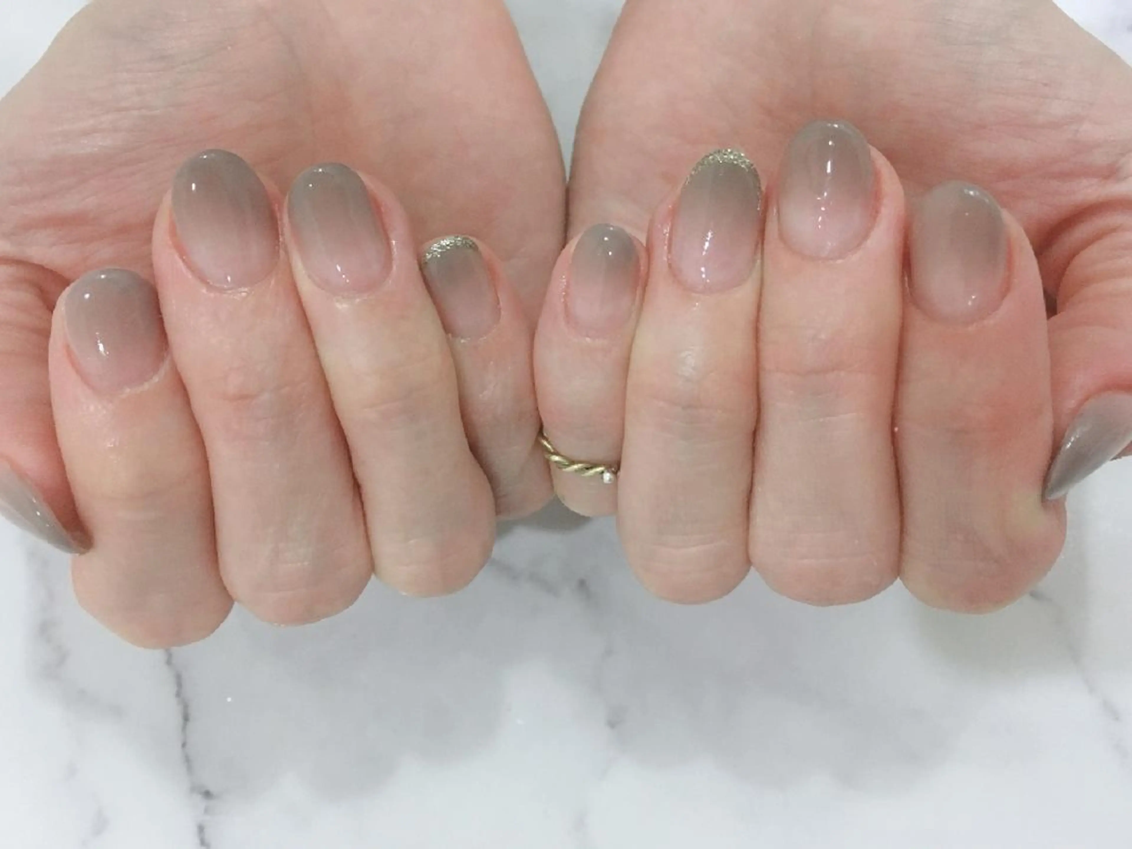 ネイル アートネイル フラワーネイル ジェルネイル ラメ(グリッター) スカルプネイル HIRATA RIEのネイルデザイン