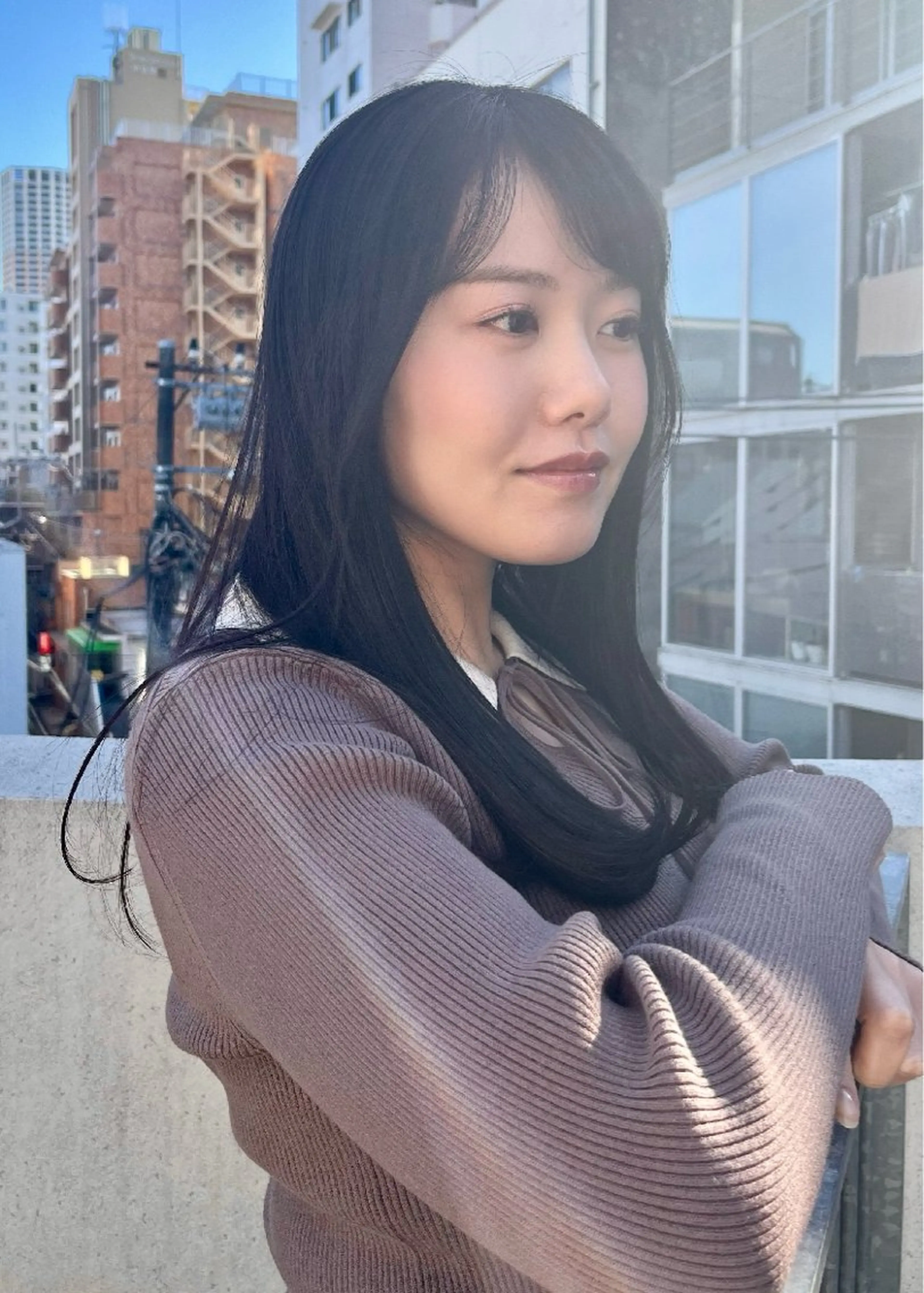 セミロング davin中目黒 KATOのヘアスタイル