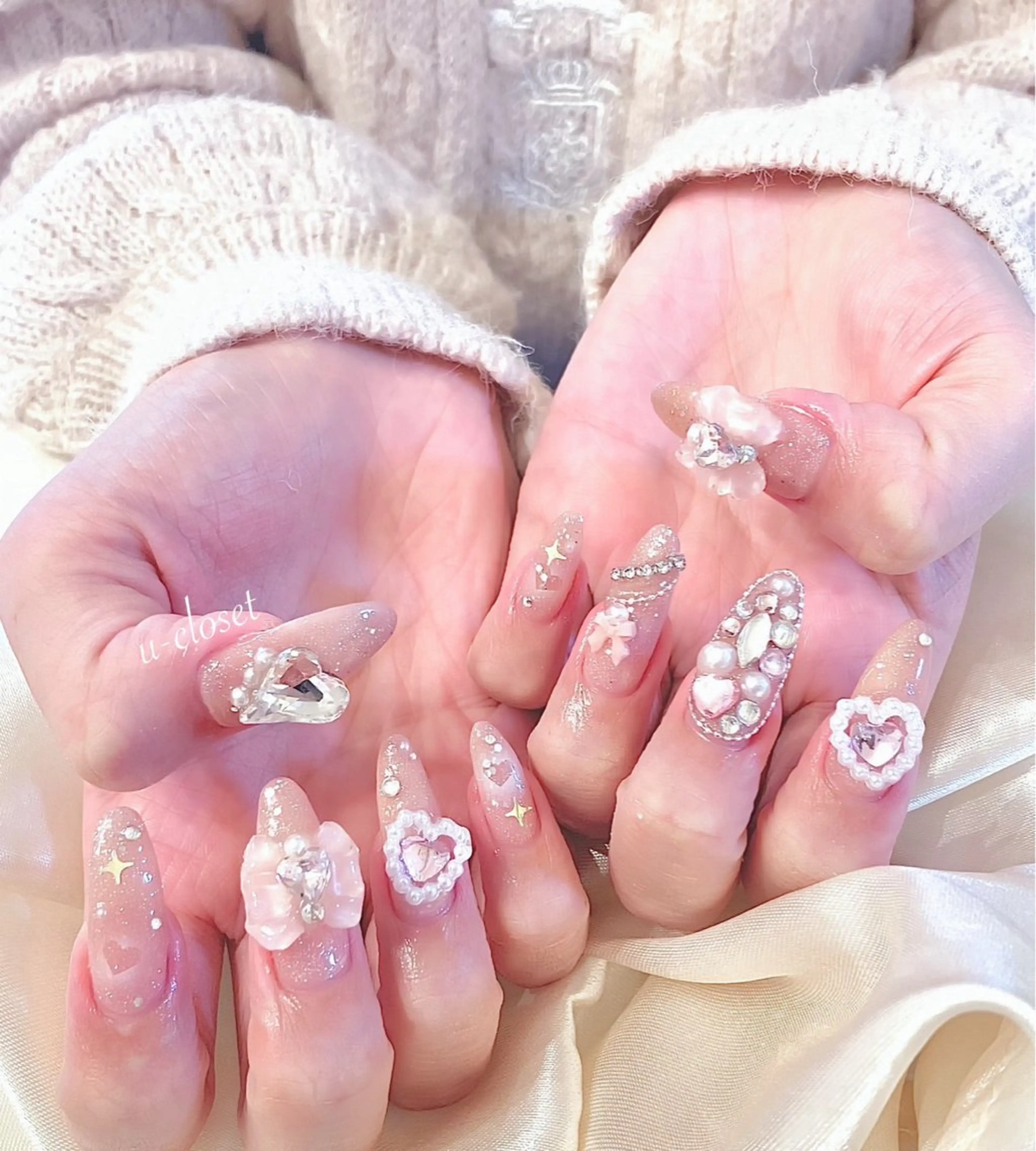 ネイル ハンドネイル u closetのネイルデザイン