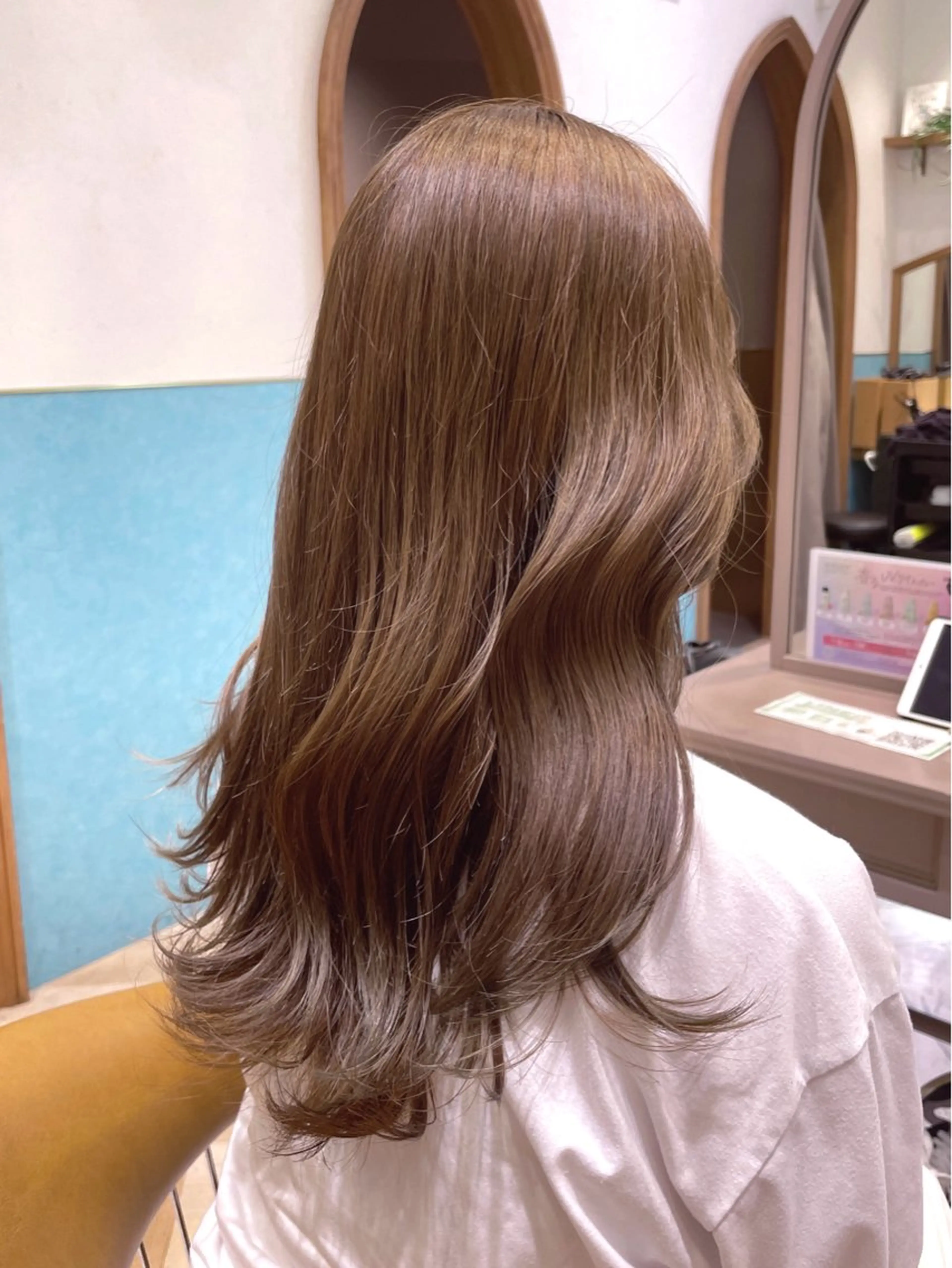 ロング カット ヘアカラー トリートメント 韓国/ハッシュカット /レイヤー🧸‎千純のヘアスタイル