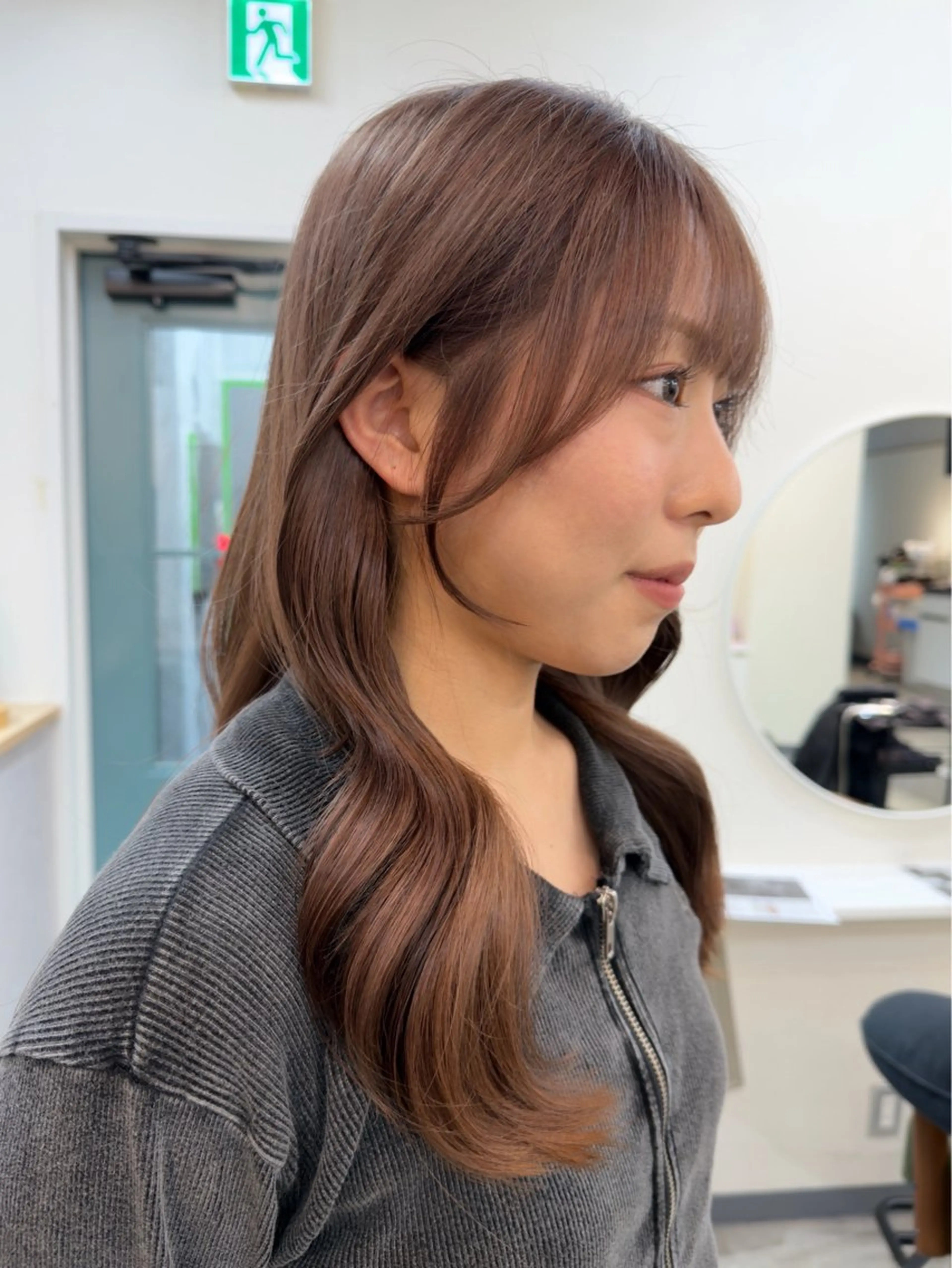 【横顔盛れ🪞】似合わせ前髪/顔周りカット✂️♡の写真