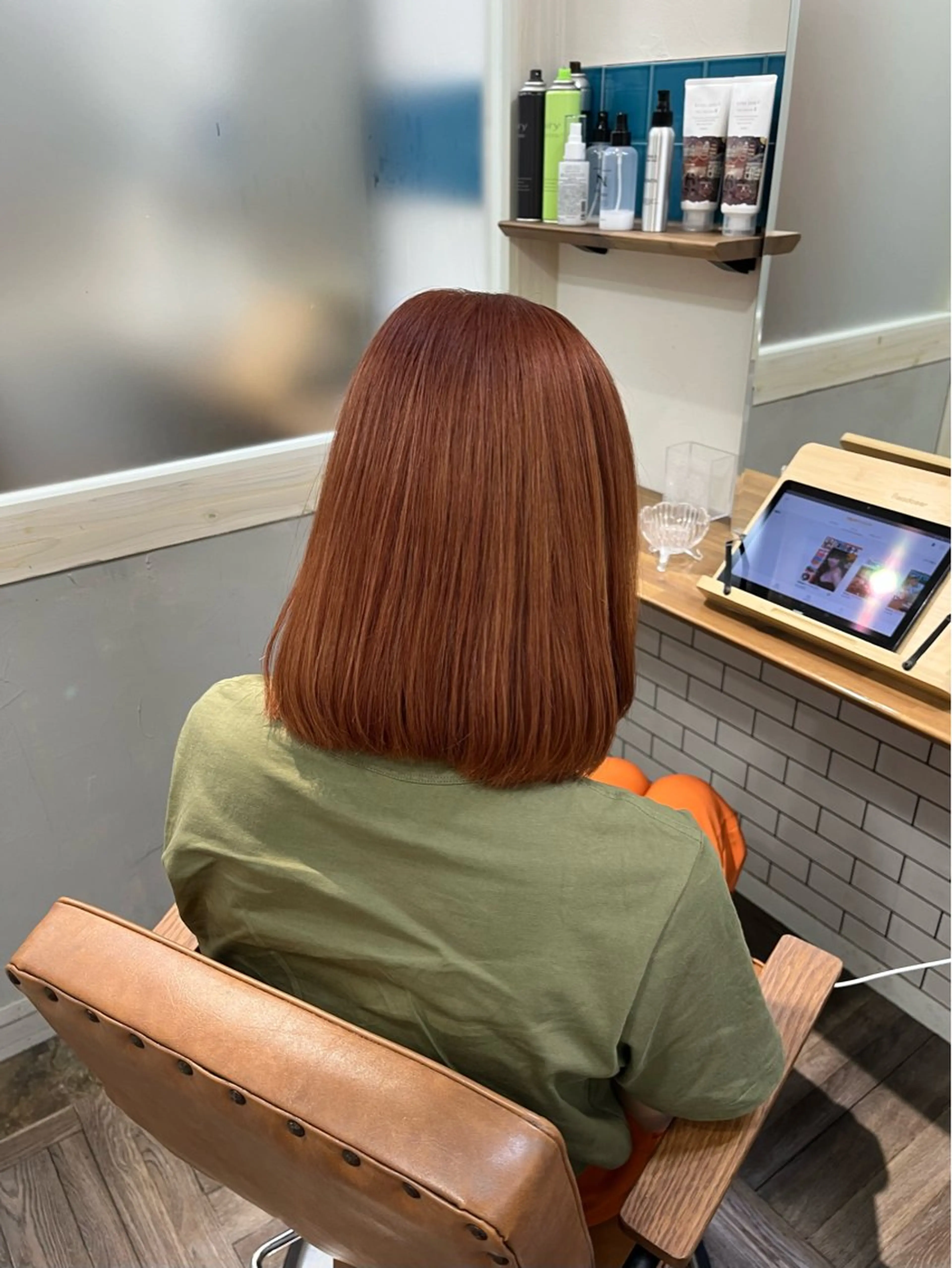 ミディアム カラー 🫧tomoka 透明感カラー🫧のヘアスタイル