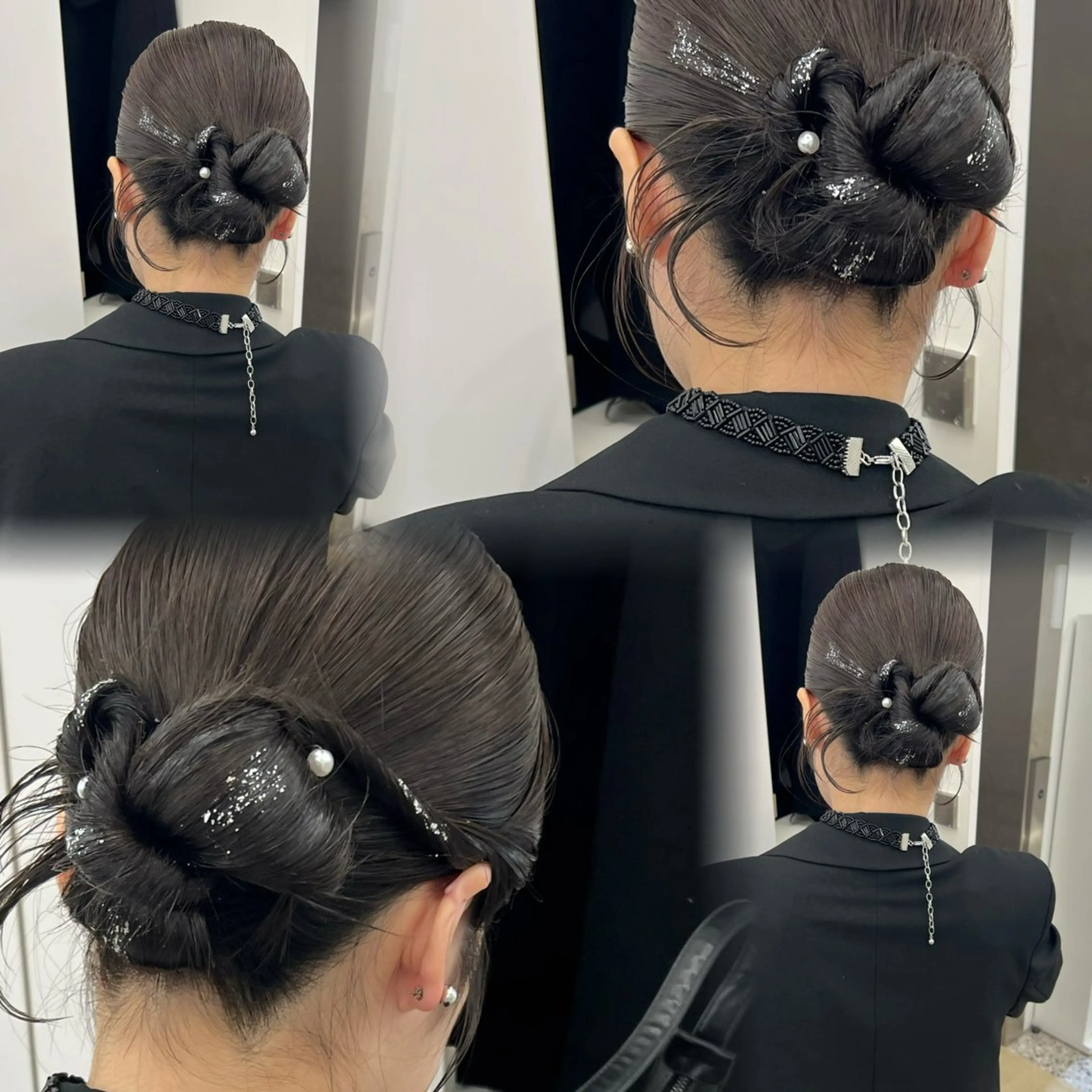 ヘアアレンジ アレンジ/ブラウン カラー HARU🕯のヘアスタイル