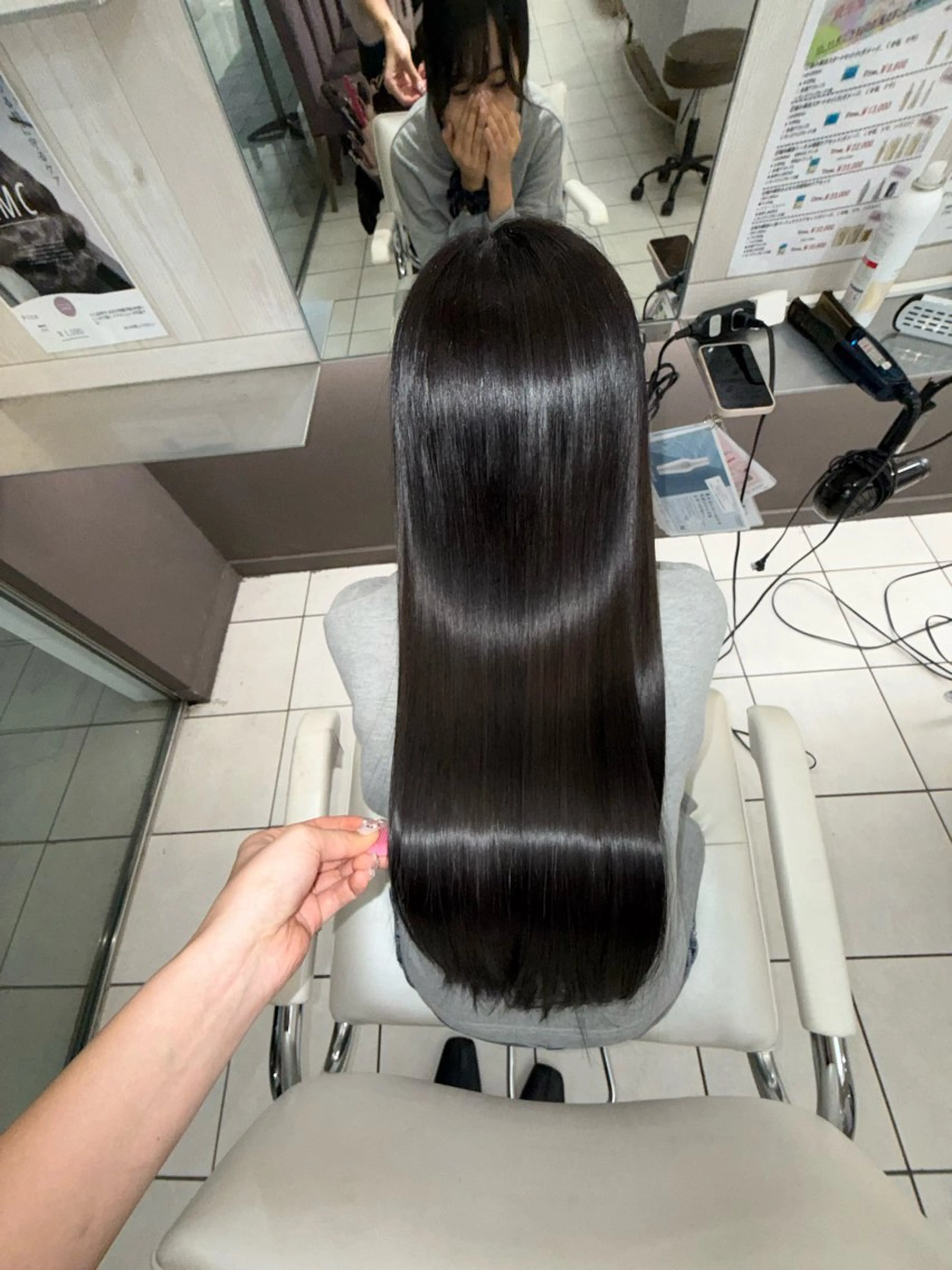 ロング ヘアカラー 髪質改善/艶カラー 💞白井音葉のヘアスタイル