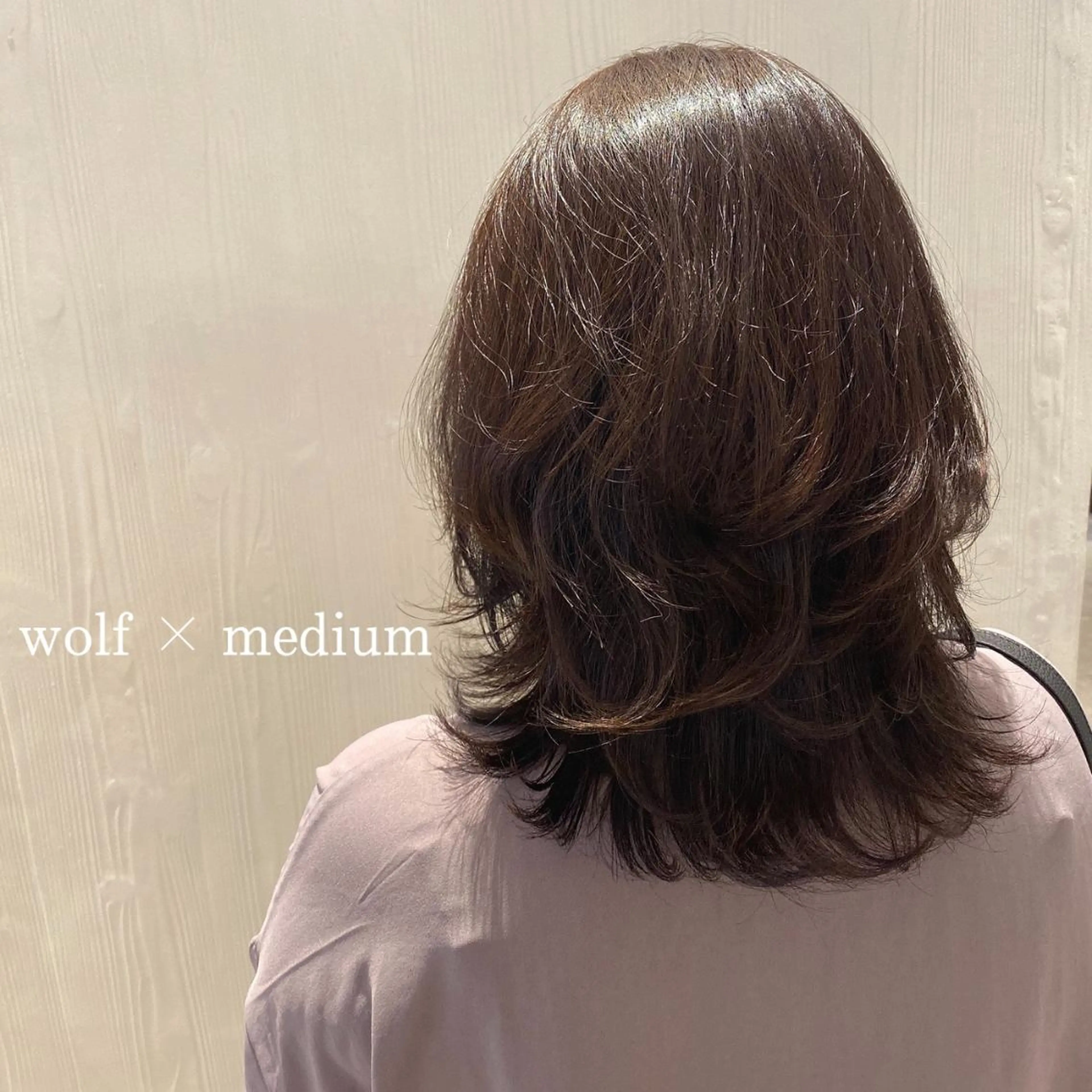 ミディアム カラー カット ヘアカラー インナーカラー☆ 香西茉奈のヘアスタイル