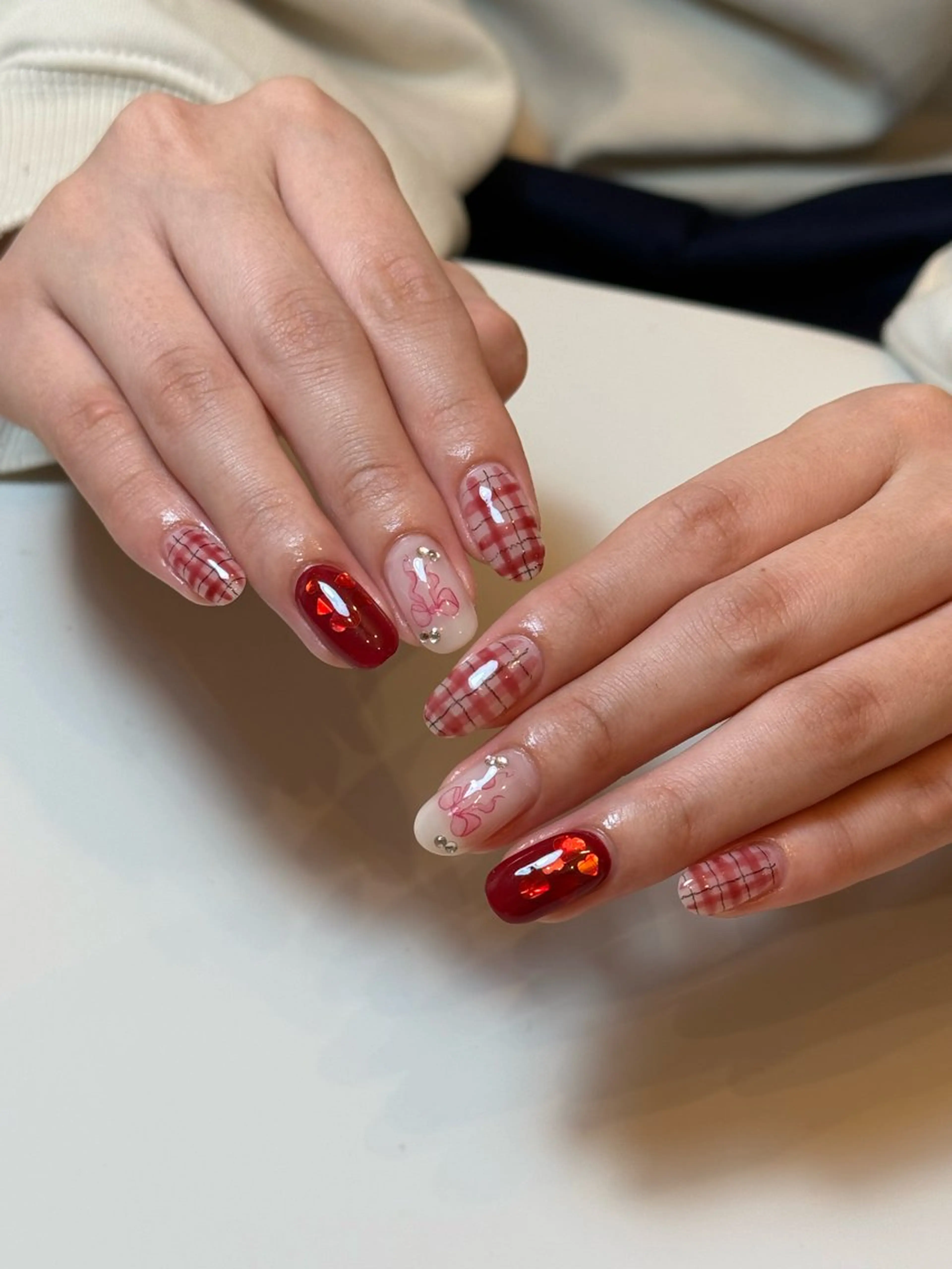 ネイル ハンドネイル フットネイル nailsalon charmeのネイルデザイン