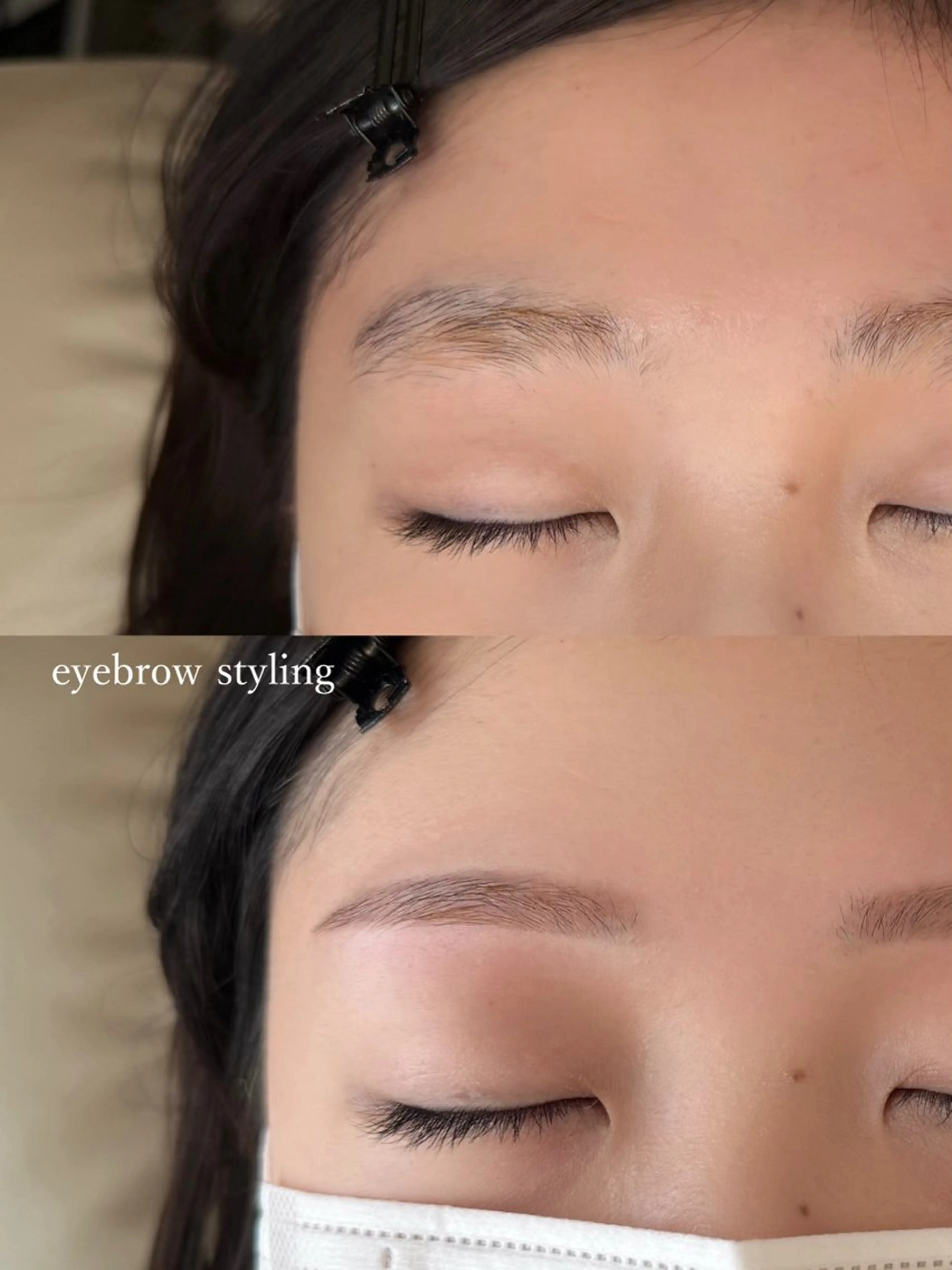 アイブロウ 眉毛ワックス脱毛 Roziy asukaのマツエク・マツパデザイン