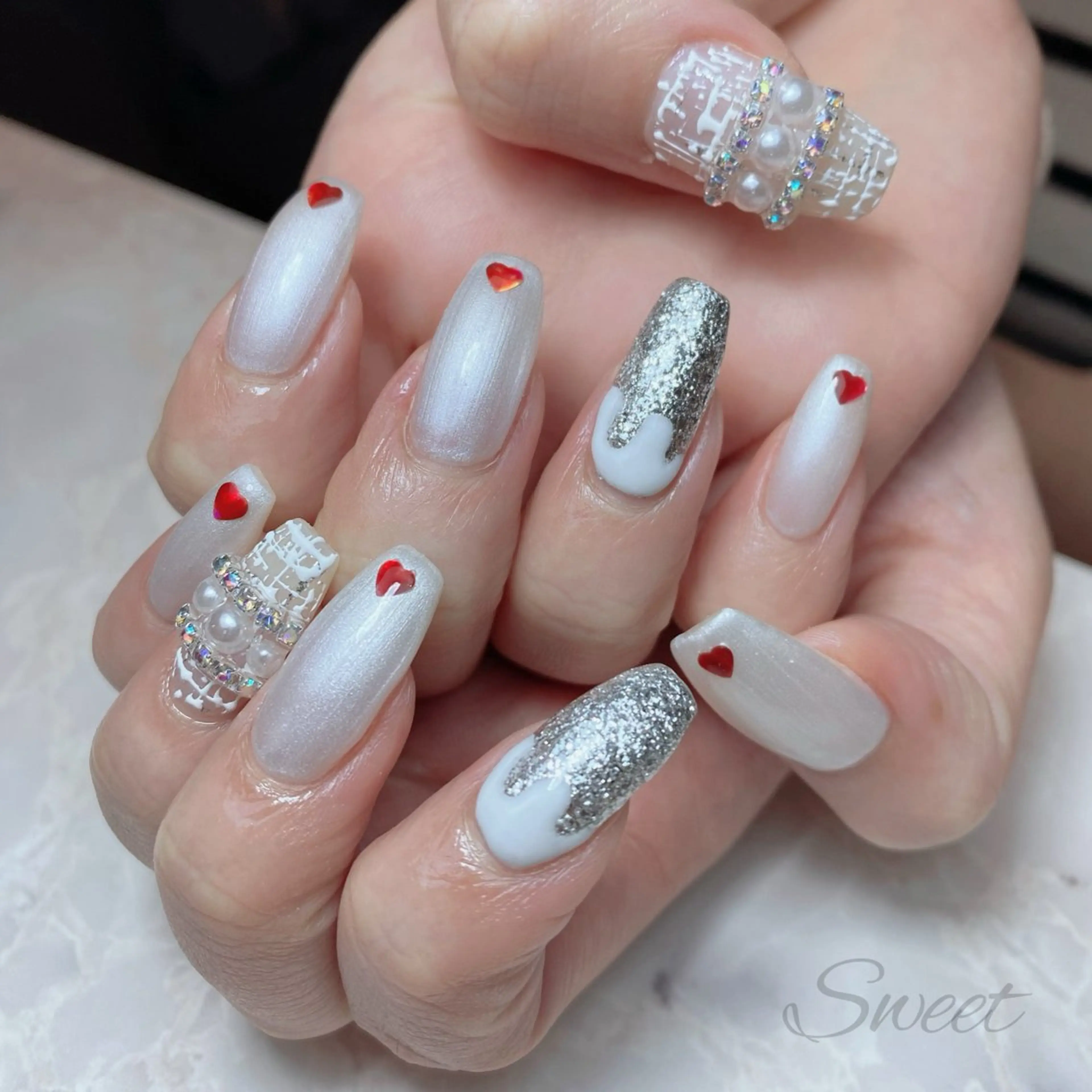 ネイル sweet 仲野陽子のネイルデザイン