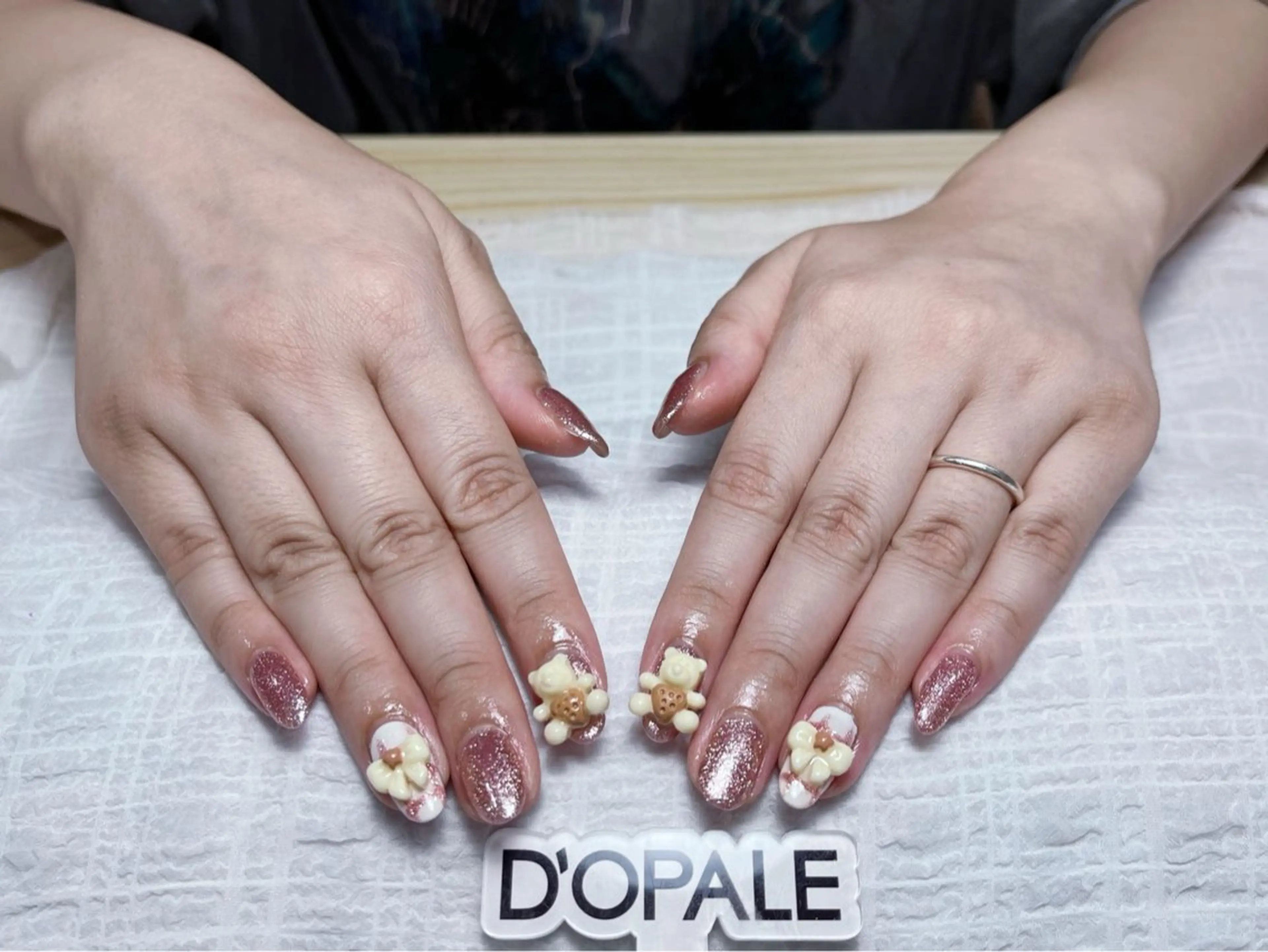 ネイル ハンドネイル ドパルネイル 上野店サロンのネイルデザイン