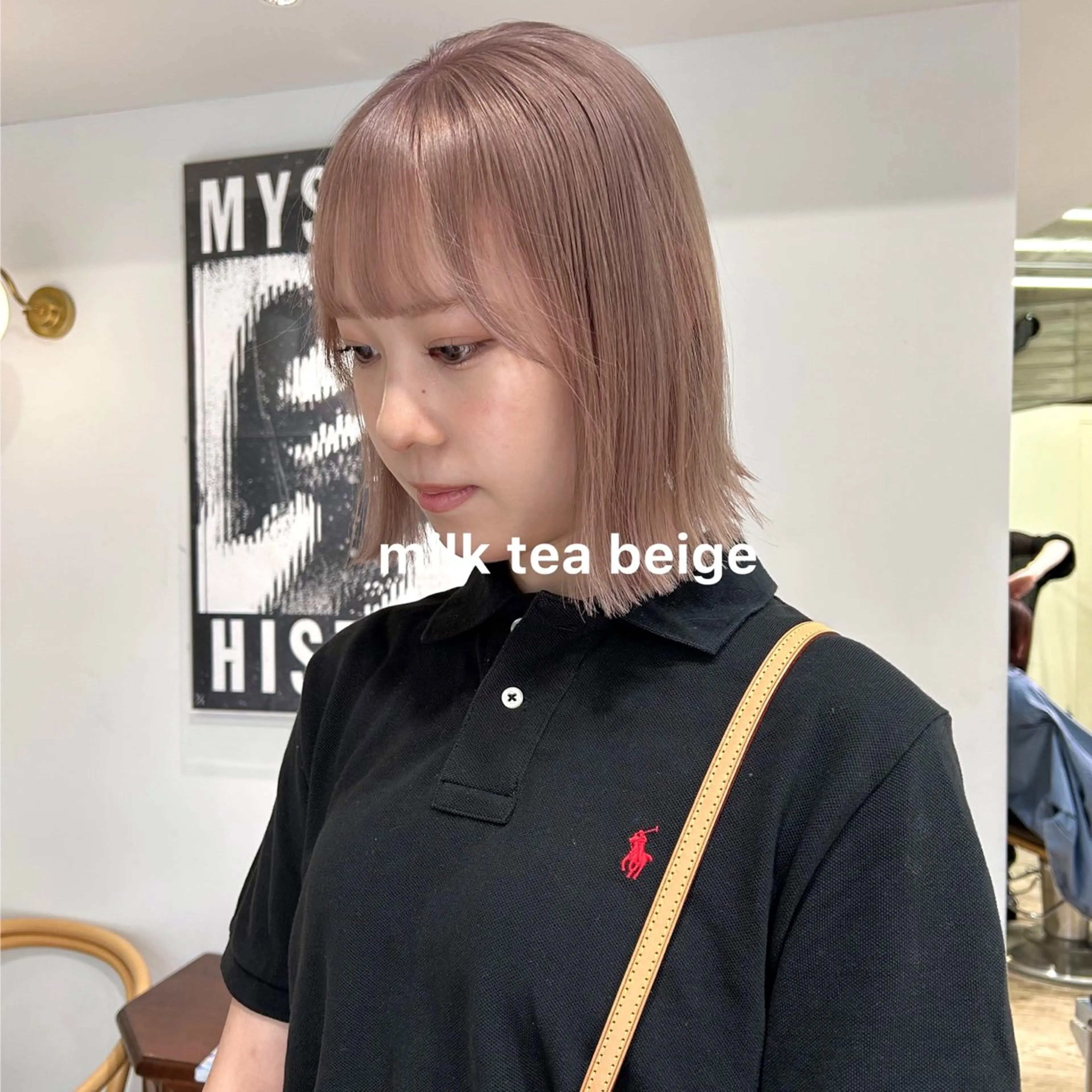 カラー 暖色カラー推し/ トヤエリコのヘアスタイル