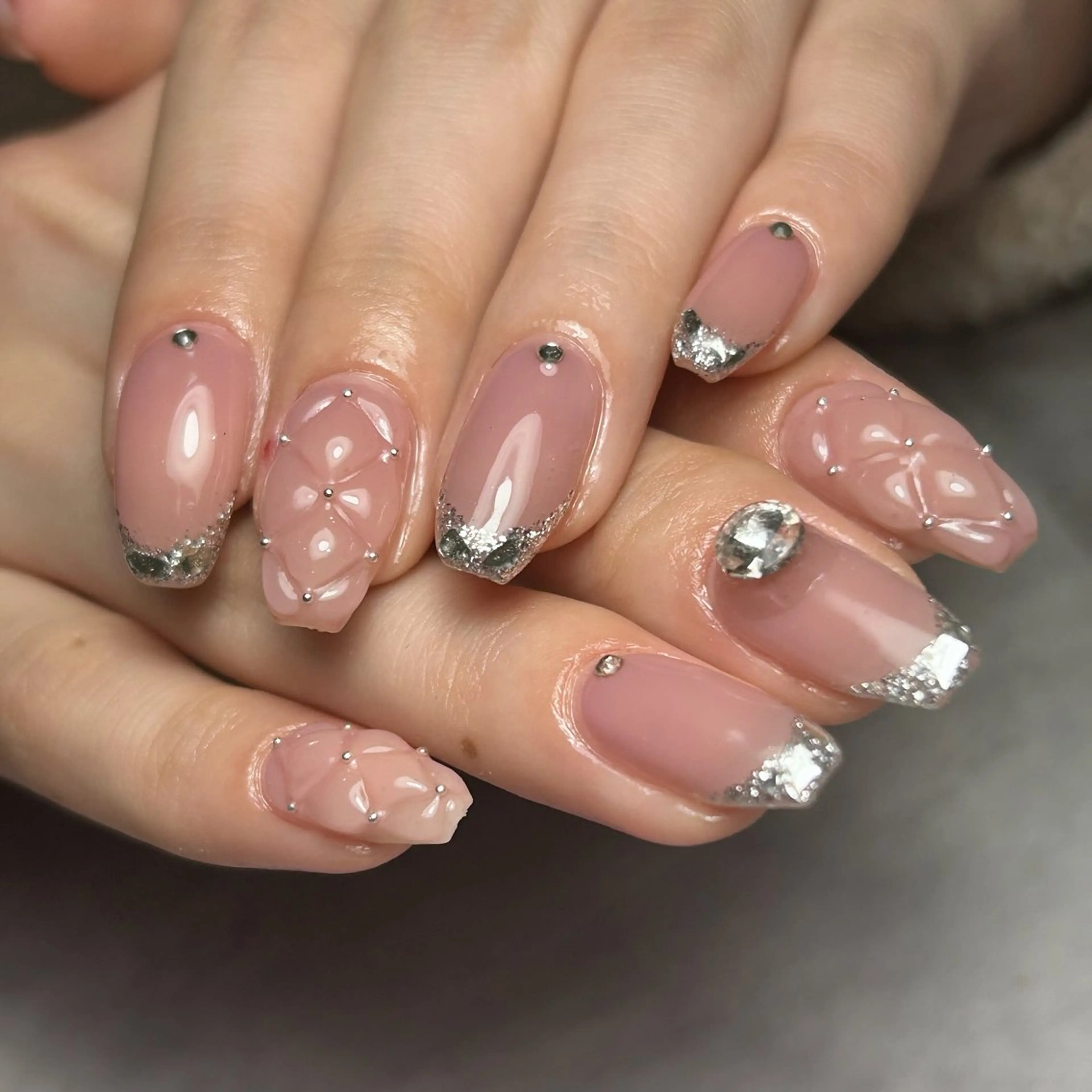 ネイル ワンカラーネイル 熊本上通店spira ｜rianのネイルデザイン