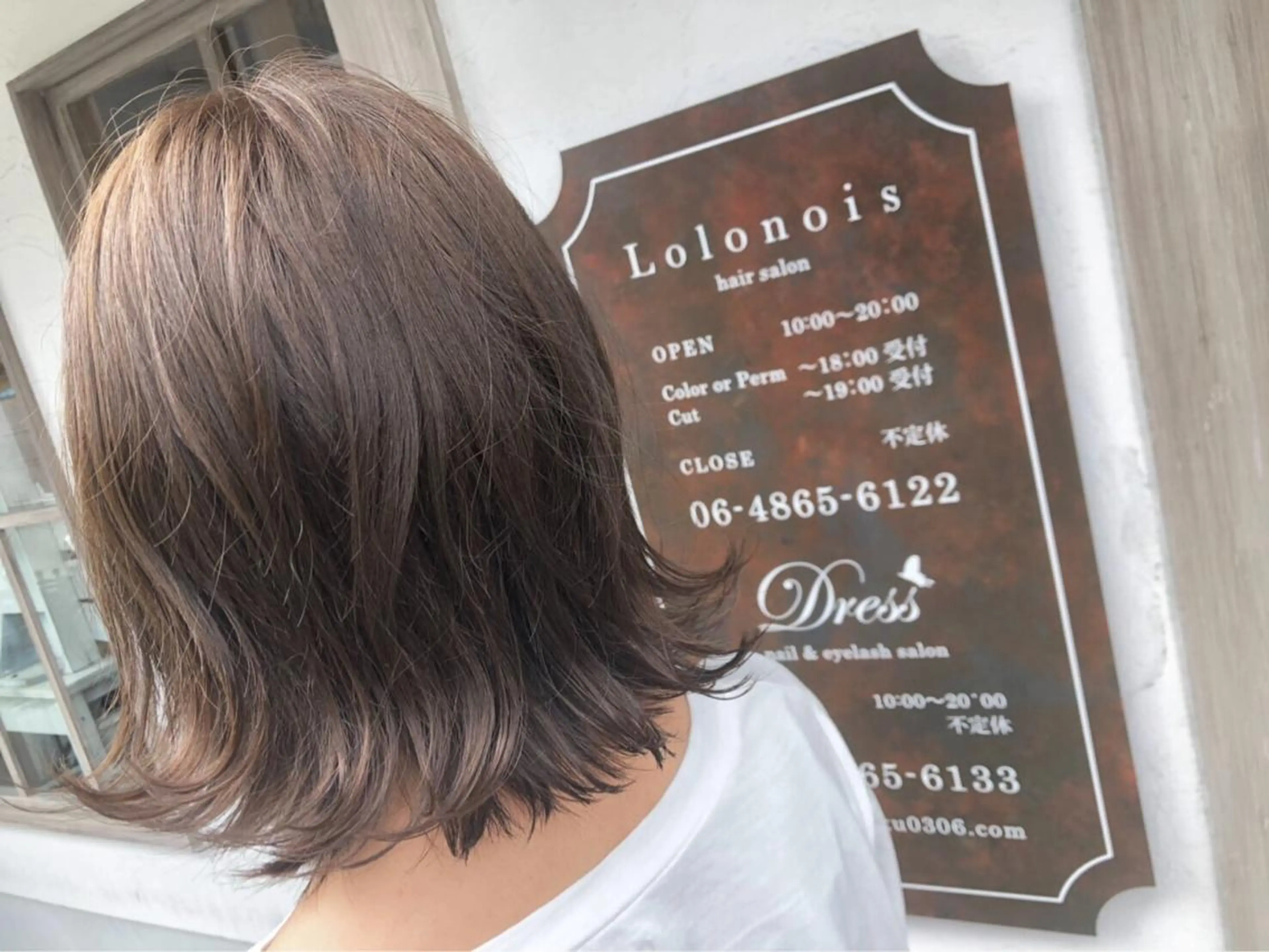 ミディアム カラー アッシュ ベージュカラー 透明感カラー イルミナカラー 美髪・髪質改善 有田怜平のヘアスタイル