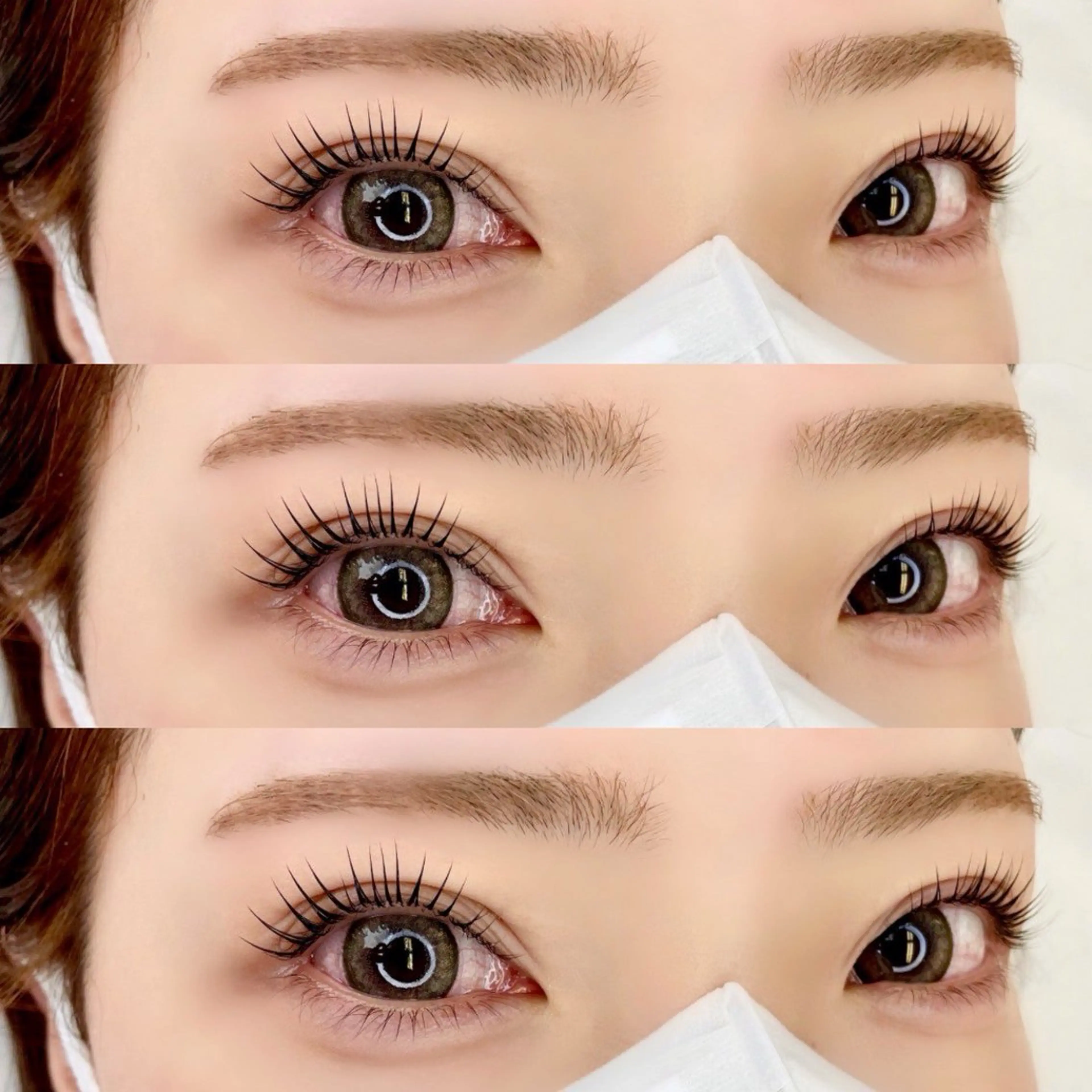 マツエク・マツパ eye＋nano所属・韓国風束感まつ毛🩵 Nozomiの眉毛・アイブロウイメージ