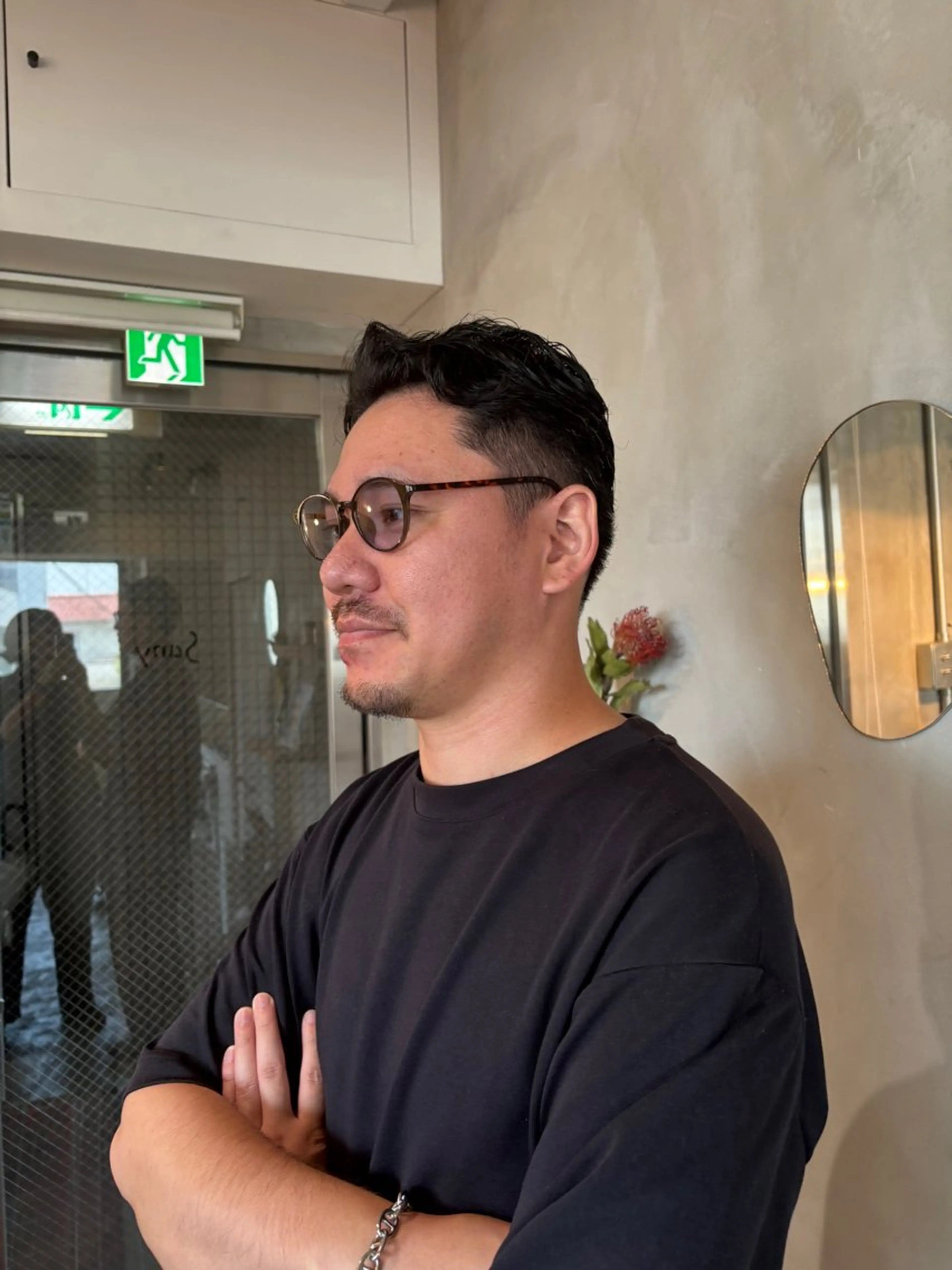 ショート メンズ 大人メンズショート/ ナチュラルヘア/福田のヘアスタイル