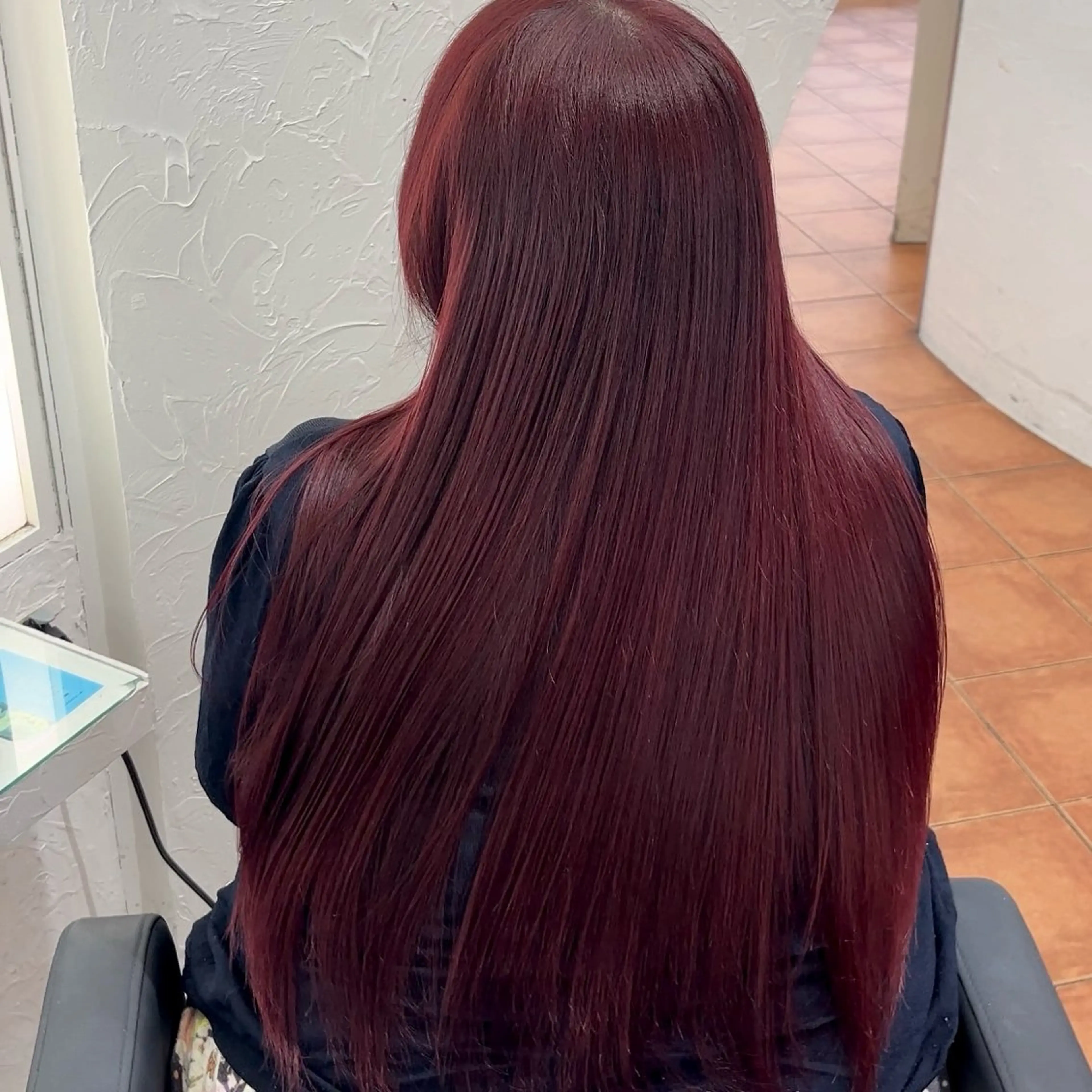 ロング ヘアカラー 櫻田 真紀のヘアスタイル