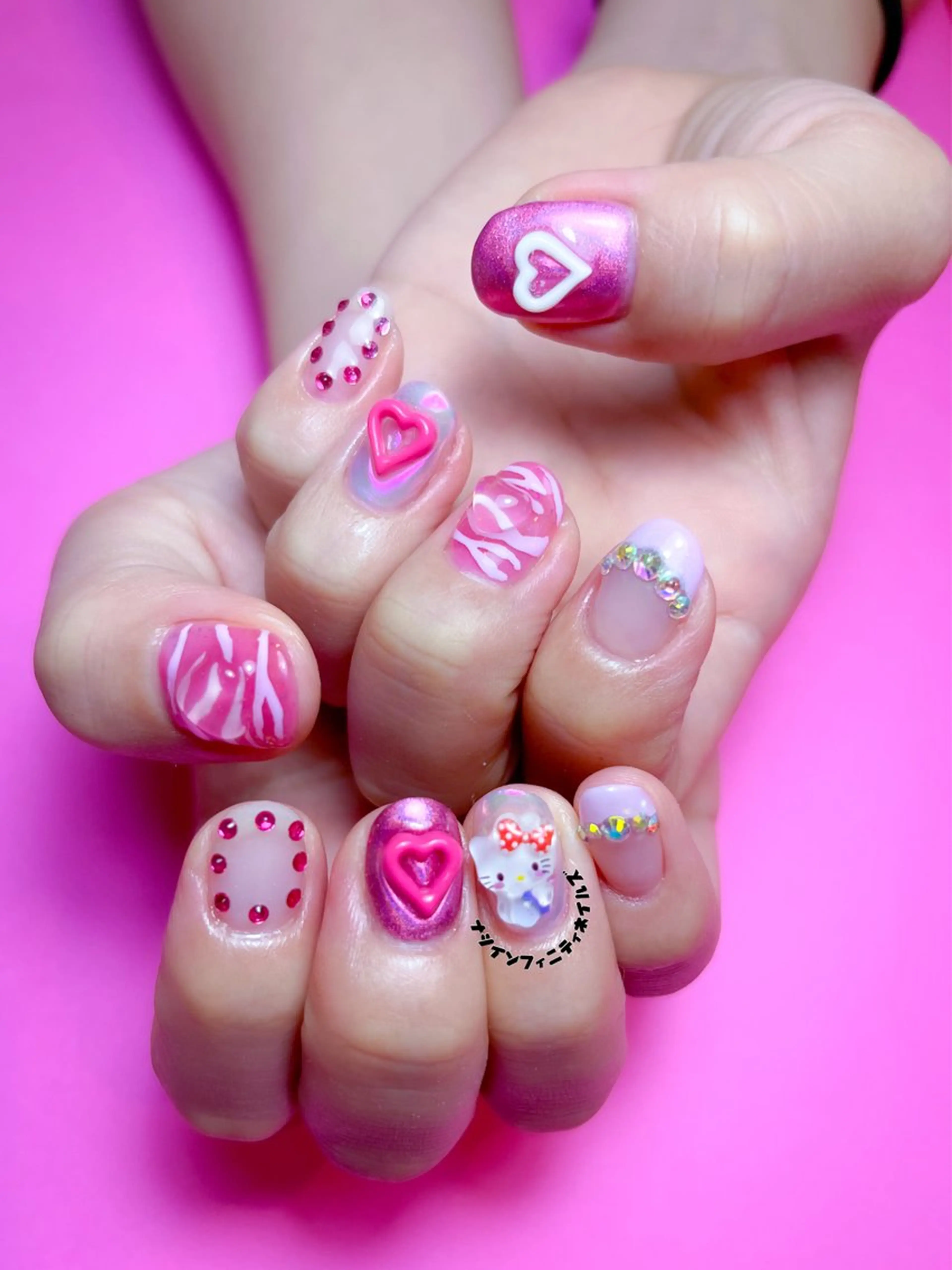 ネイル ハンドネイル ハンドケア ナツインフィニティ ネイルズ(なつ)のネイルデザイン