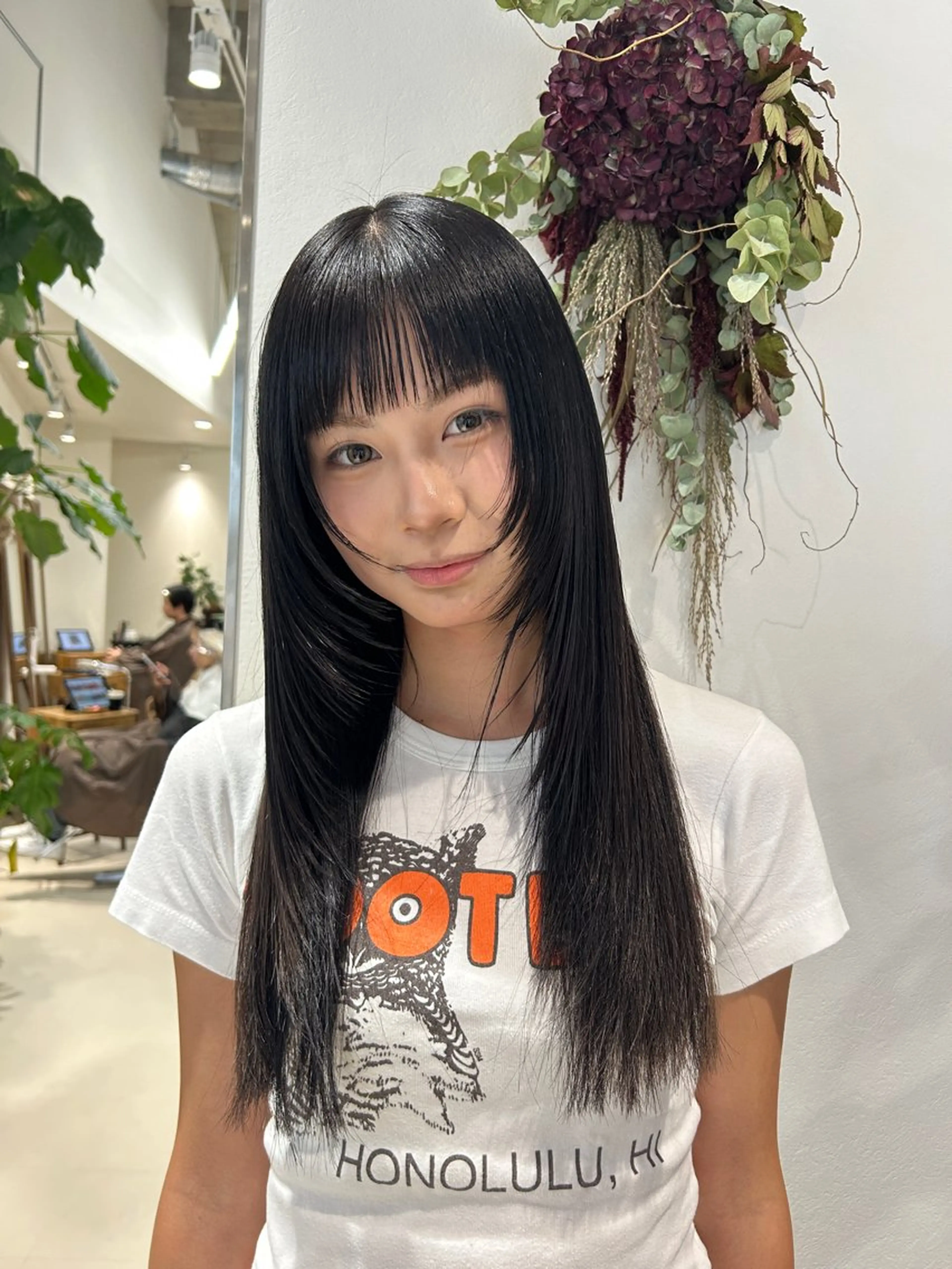 ロング カット ハイトーン/エクステ /🎀YUINA🎀のヘアスタイル