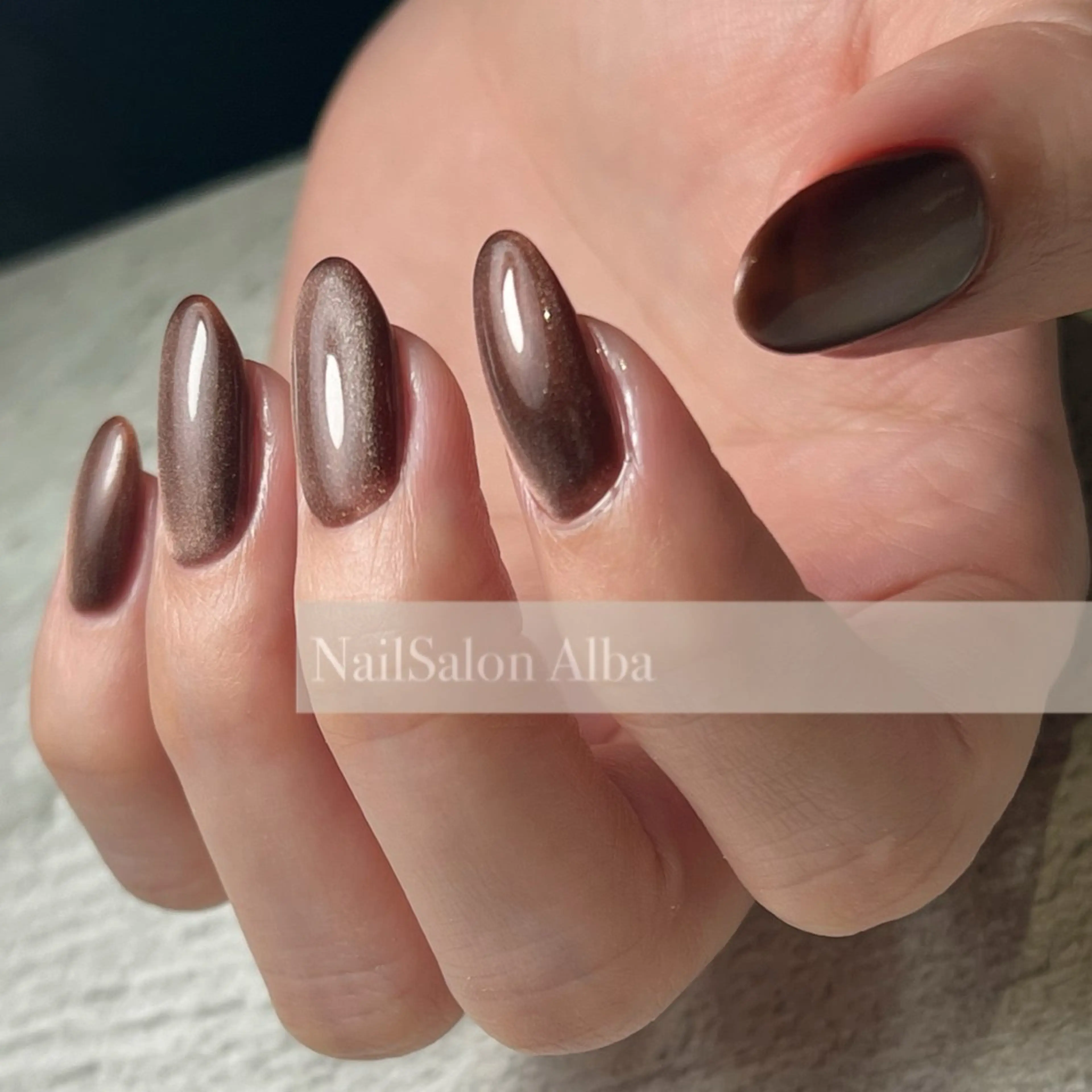 ネイル ハンドネイル NailSalon Alba所属・Alba ASAMIのネイルデザイン