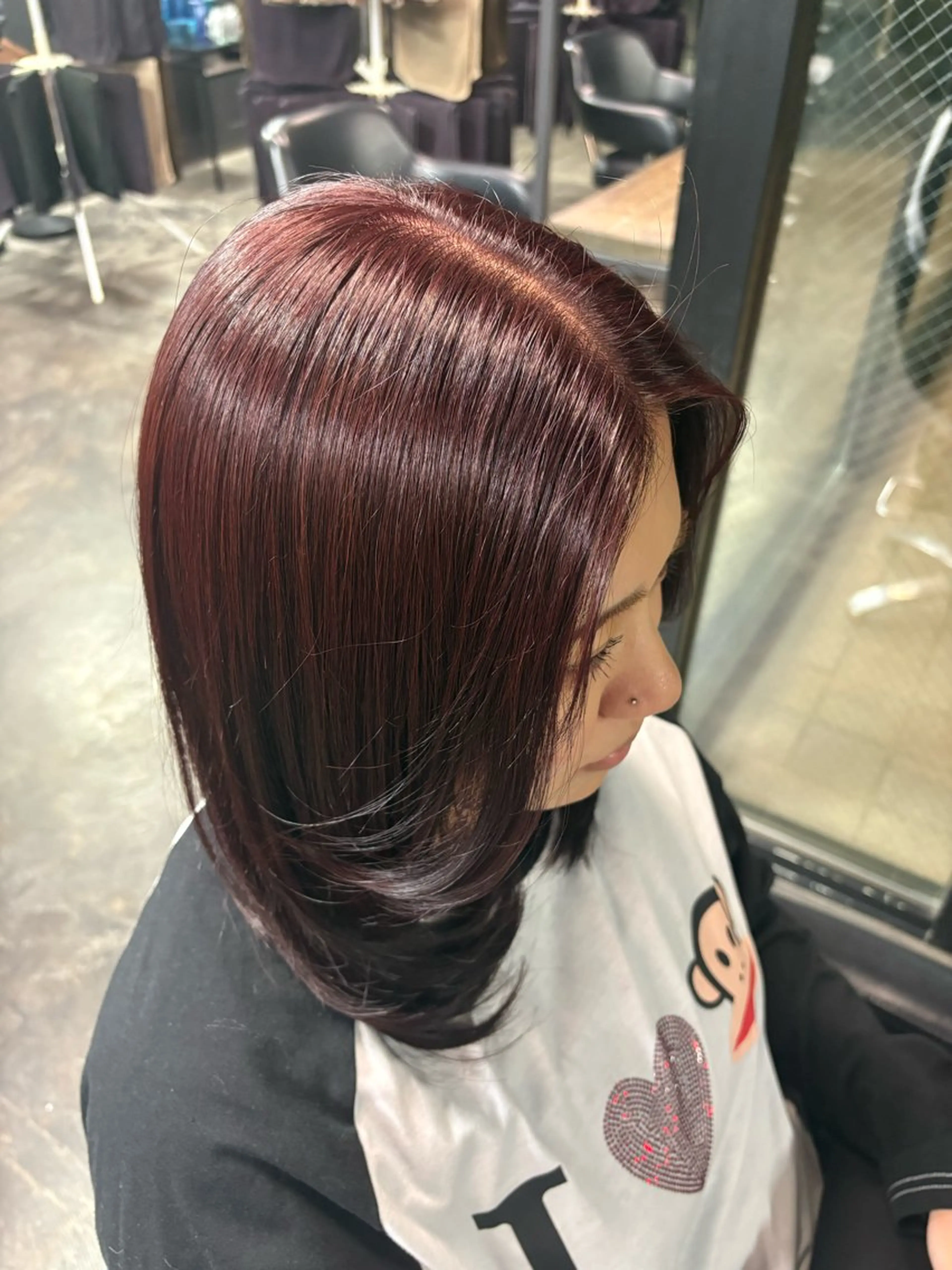 セミロング カラー ヘアカラー 🤎Yuzuyu/ an'tico🤎のヘアスタイル