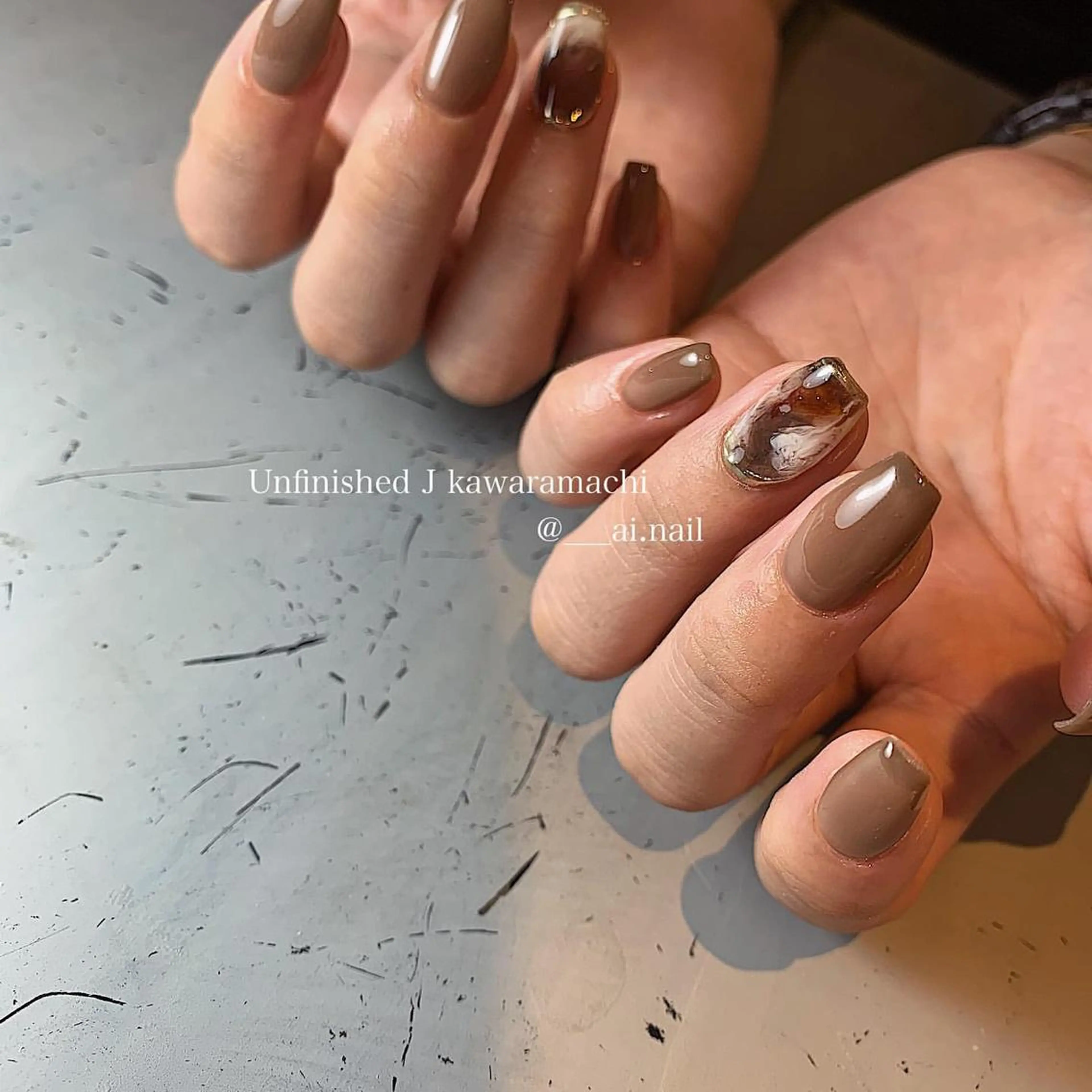 ネイル 🍃伏見 / soL nail / aiのネイルデザイン