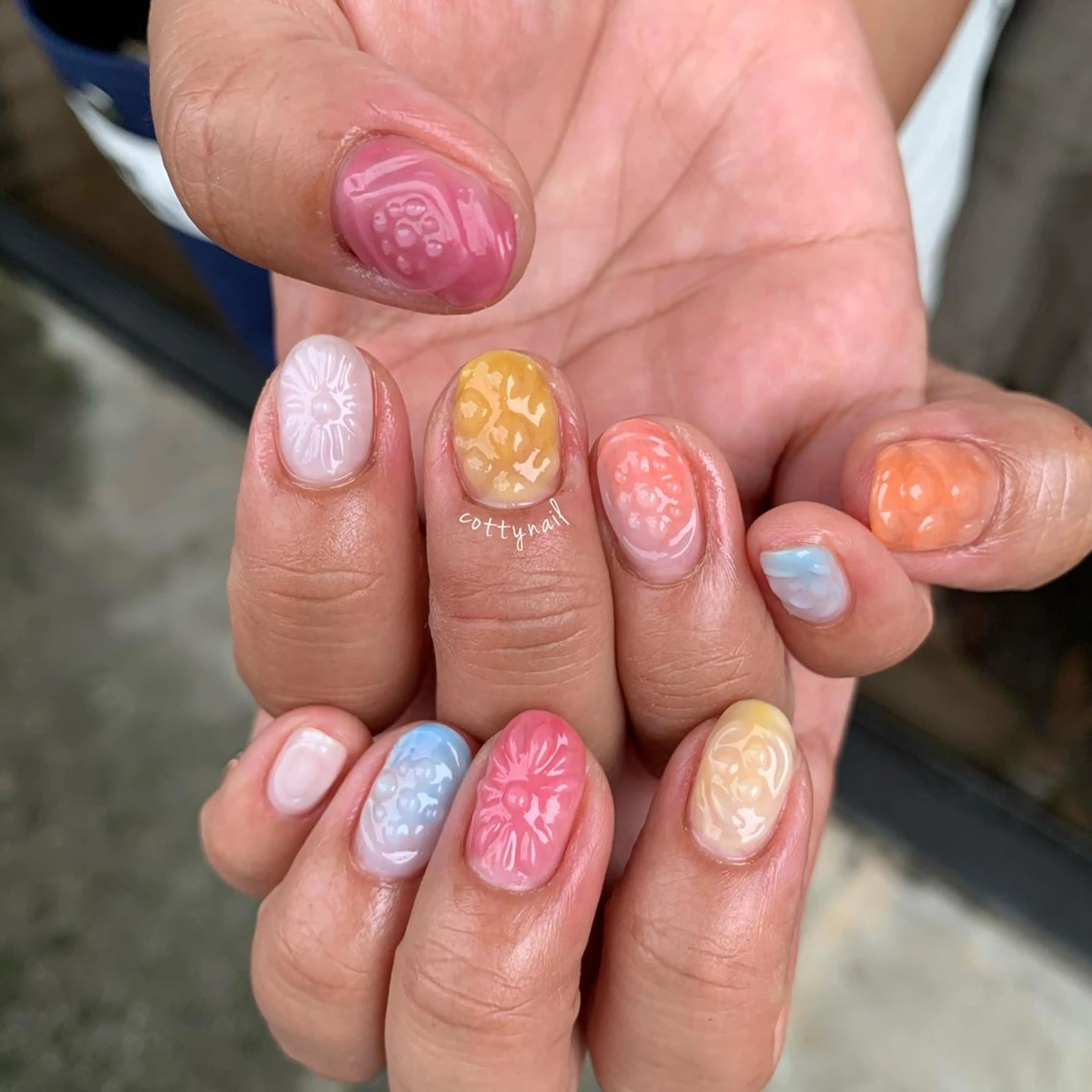 ネイル アートネイル ジェルネイル ニュアンスネイル cottynail -miki-のその他イメージ