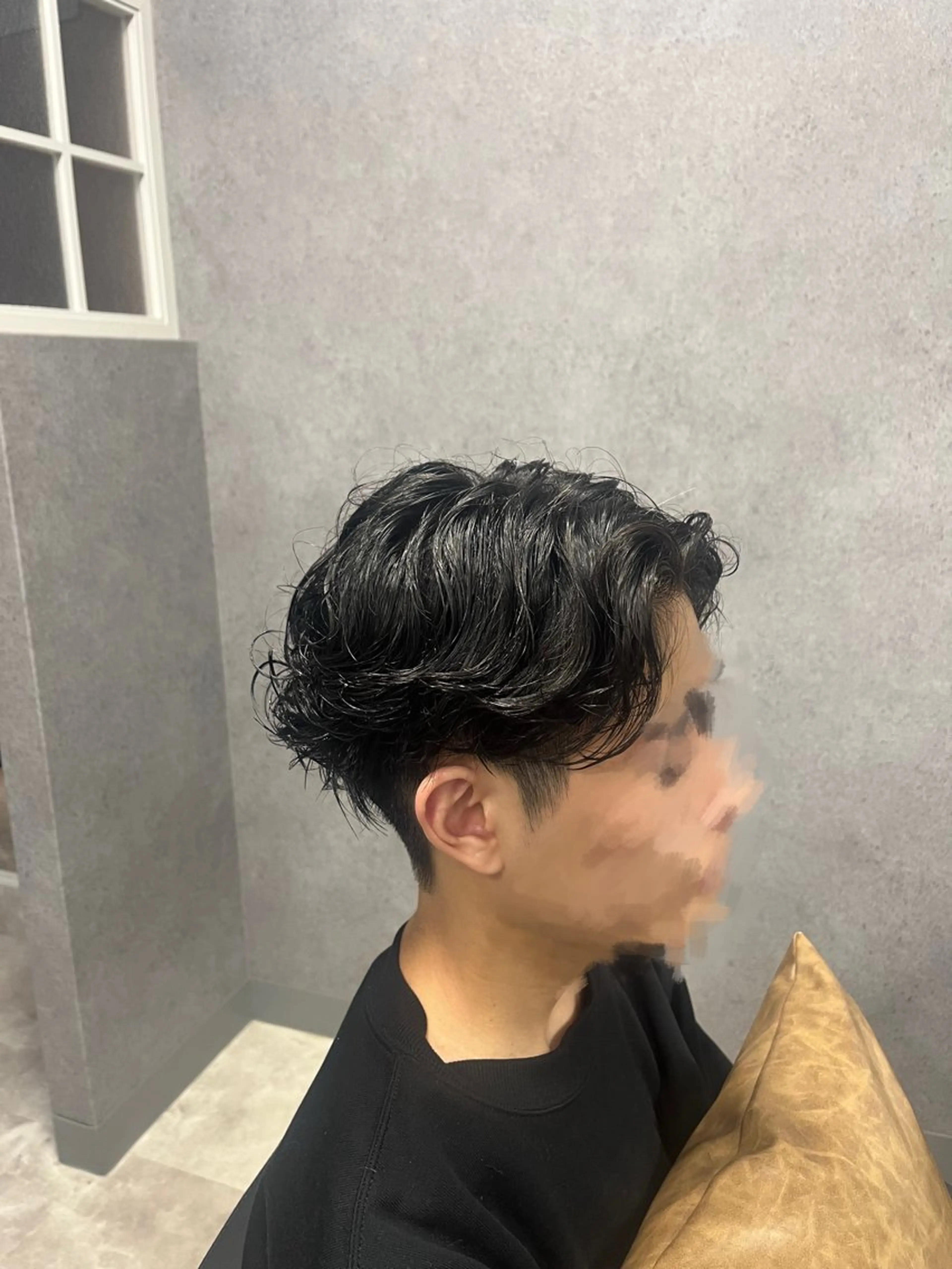 ショート メンズ メンズパーマ カット パーマ ヘッドスパ 加藤 あおいのヘアスタイル