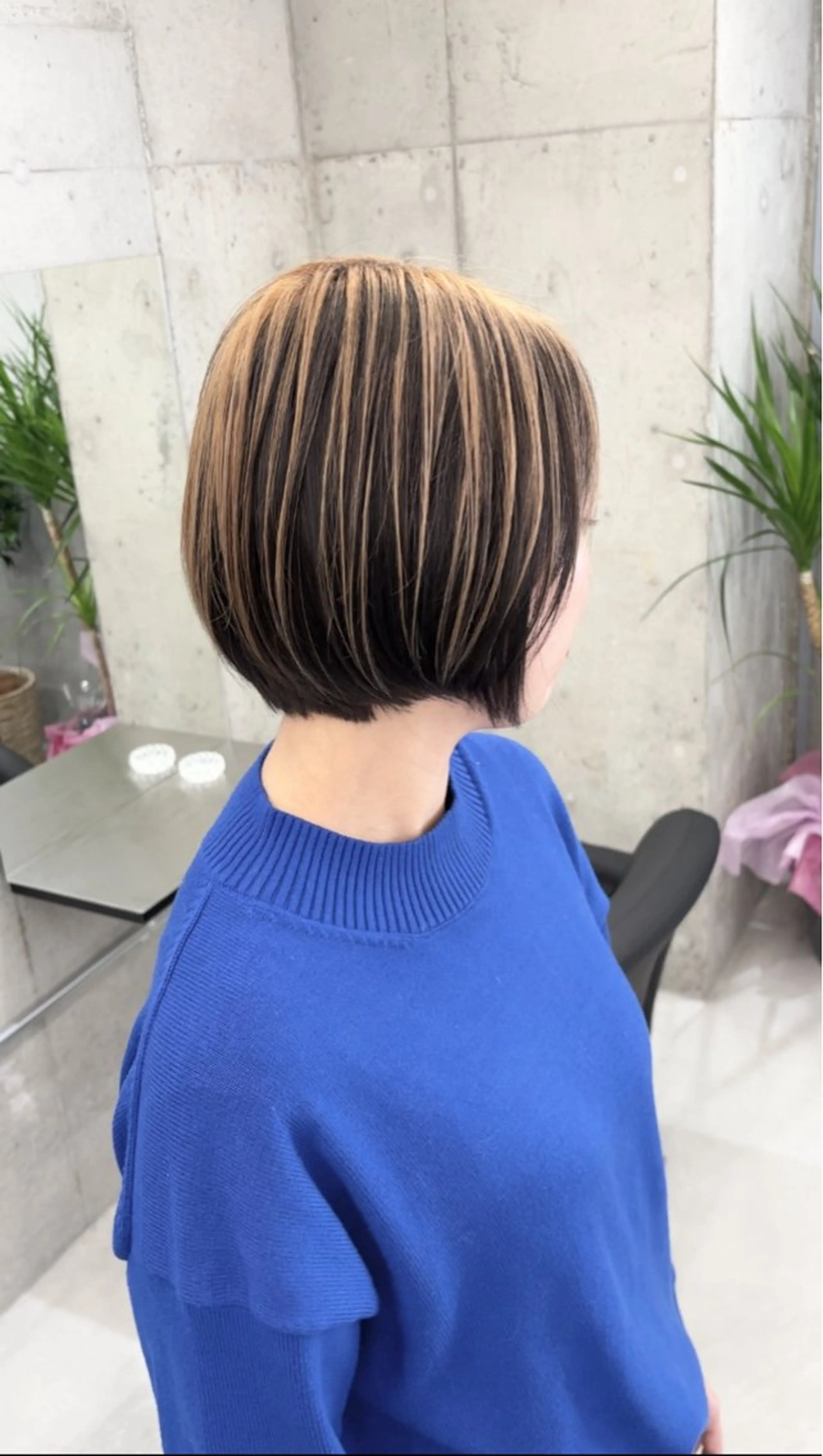 ショート 韓国レイヤー🇰🇷 ReLien西大寺店のヘアスタイル