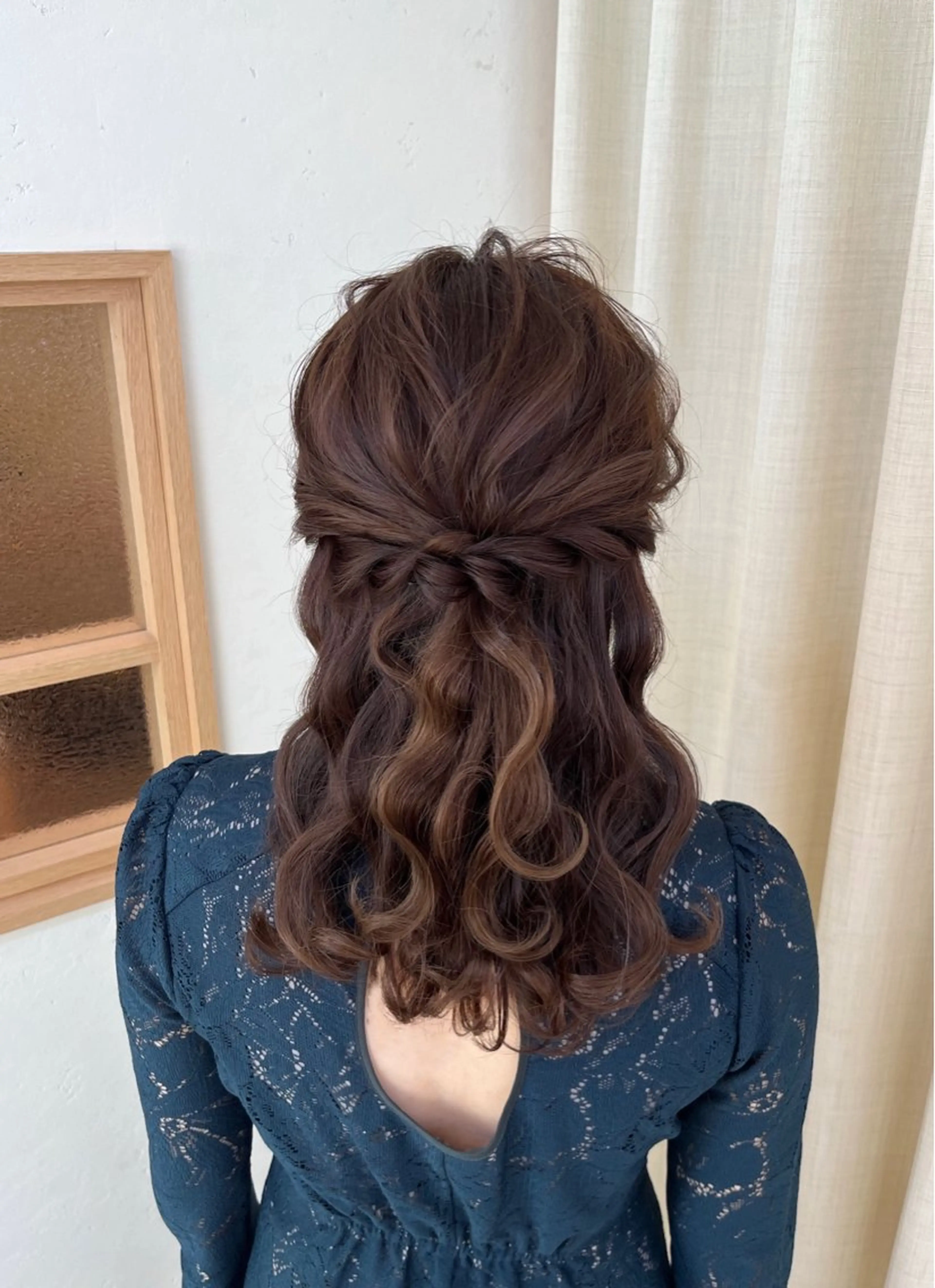 ヘアアレンジ ハーフアップ 卒業式のヘアスタイル ヘアセット 参列・イベントヘア♡ ゆいなのヘアスタイル