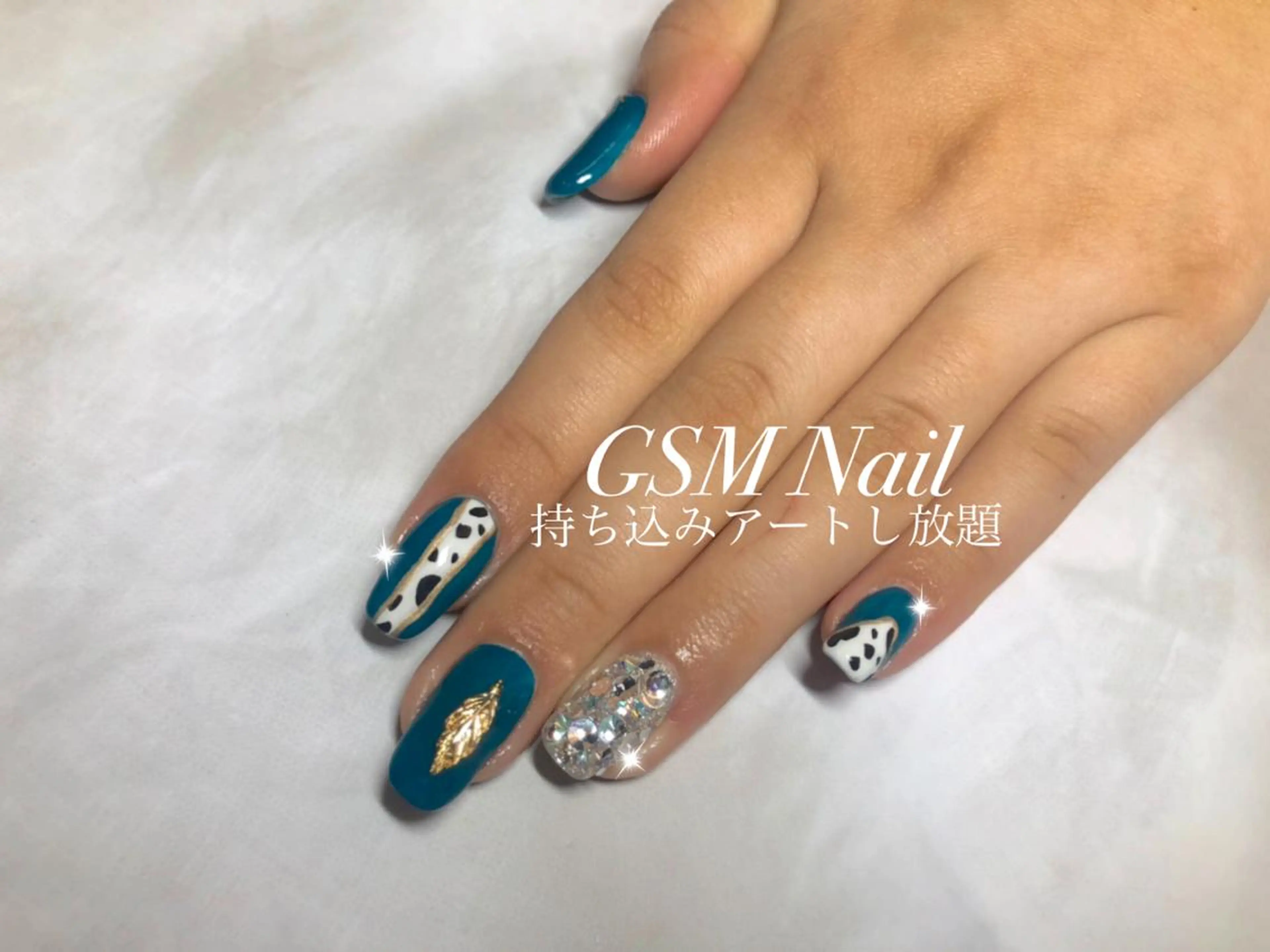 ネイル アートネイル 持ち込み ハンドネイル nail salon GSMのネイルデザイン