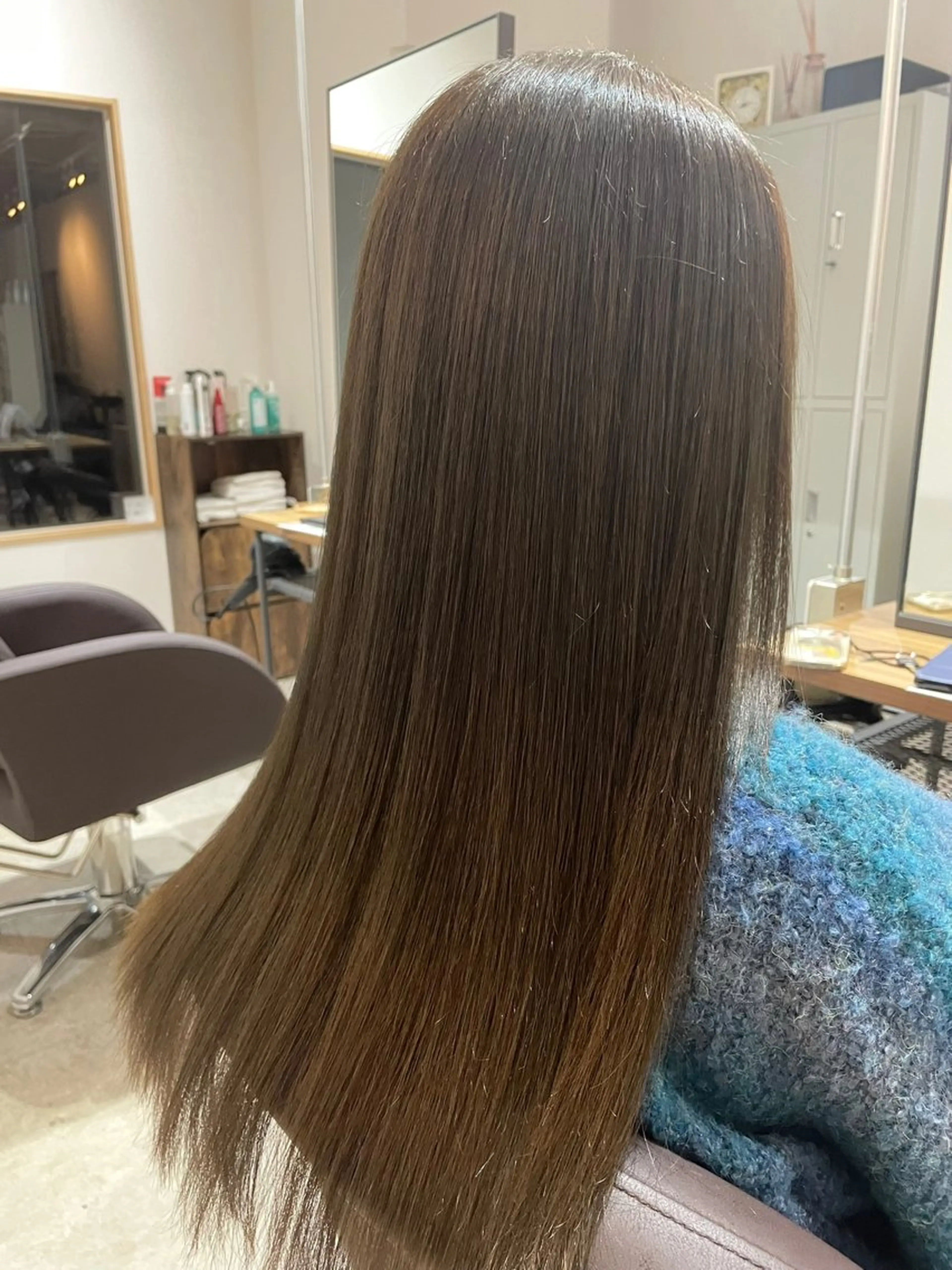 ロング 透明感カラー🫧 🍒久留米美容室のヘアスタイル