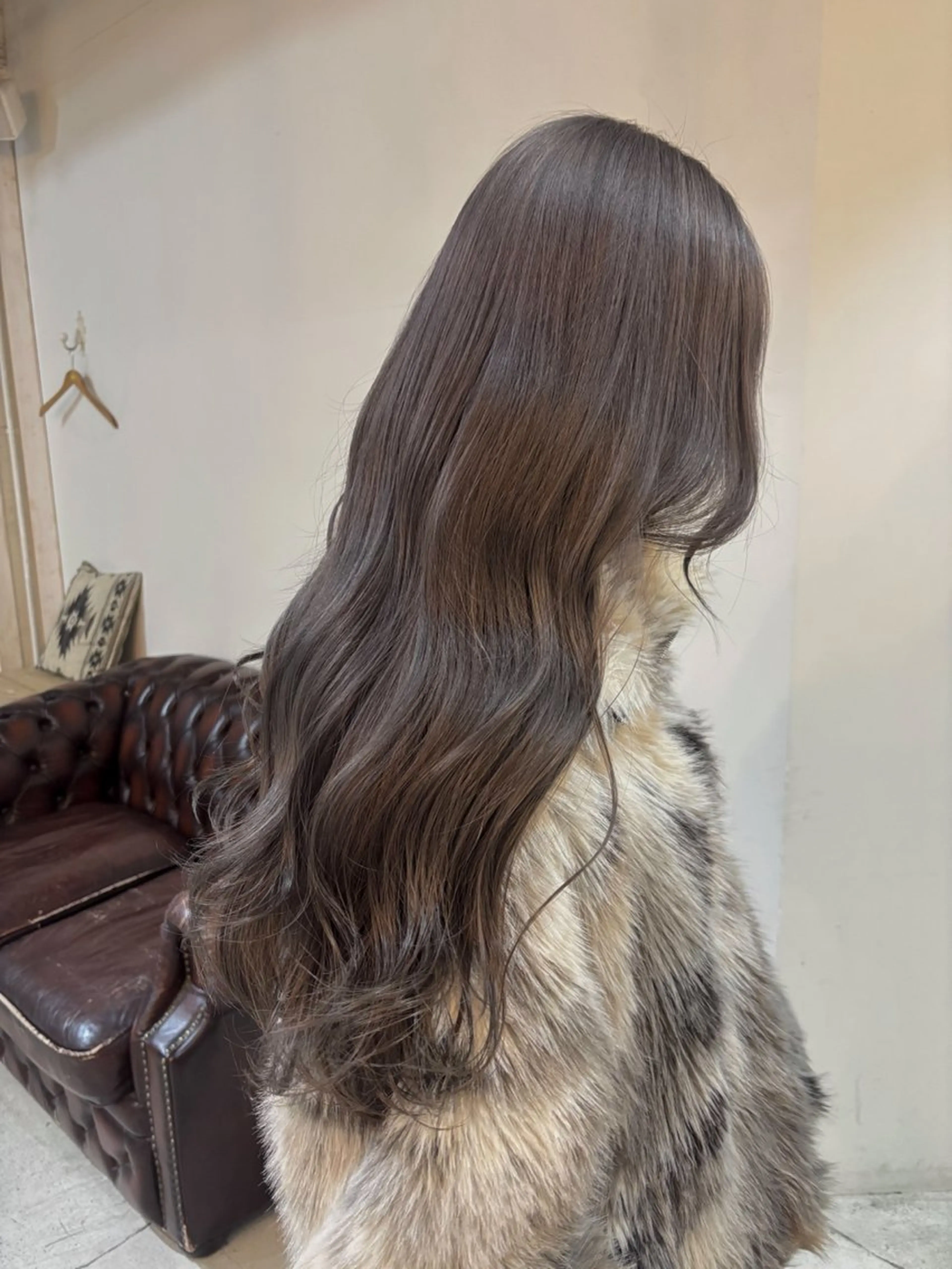 ロング ヘアカラー トリートメント YUKI 🌕 «ダブルカラー»のヘアスタイル