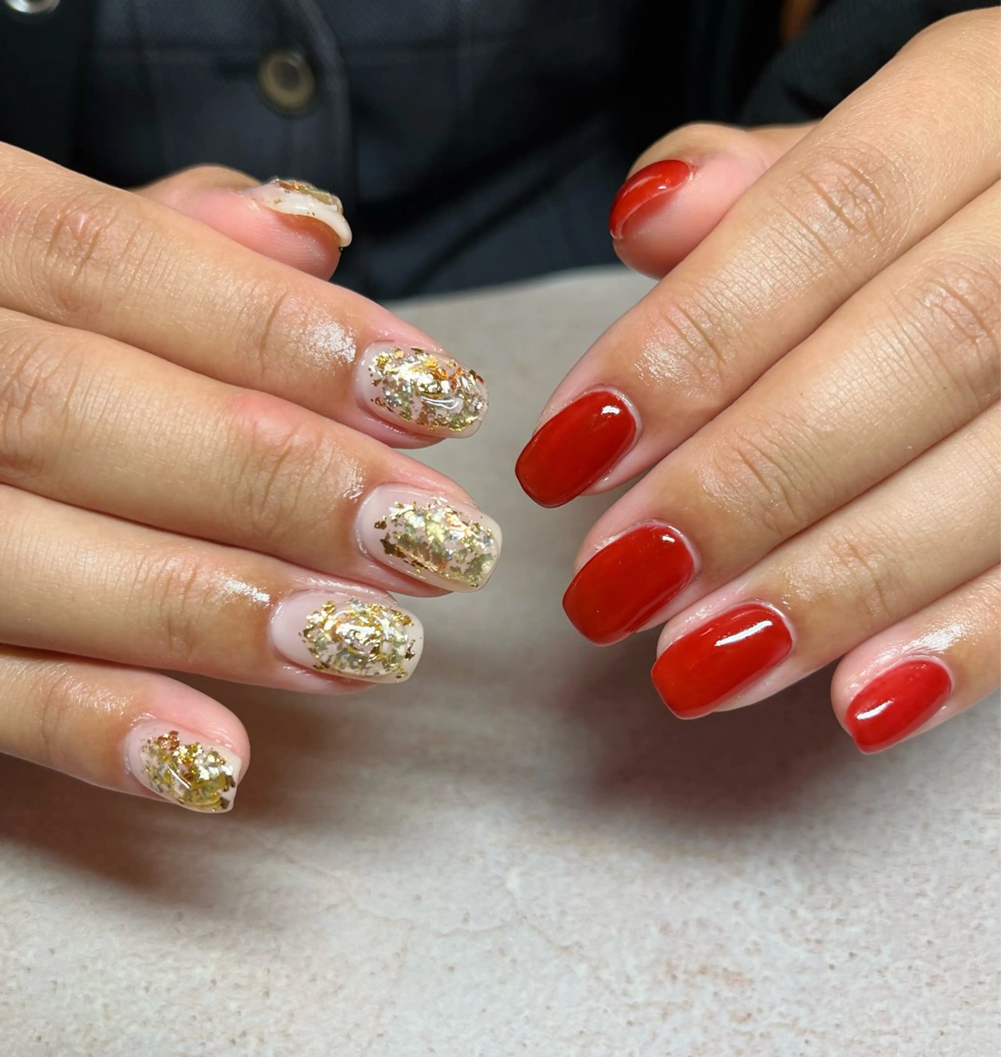 ネイル 冬ネイル クリスマス ハンドネイル HazeGrass NAILのネイルデザイン