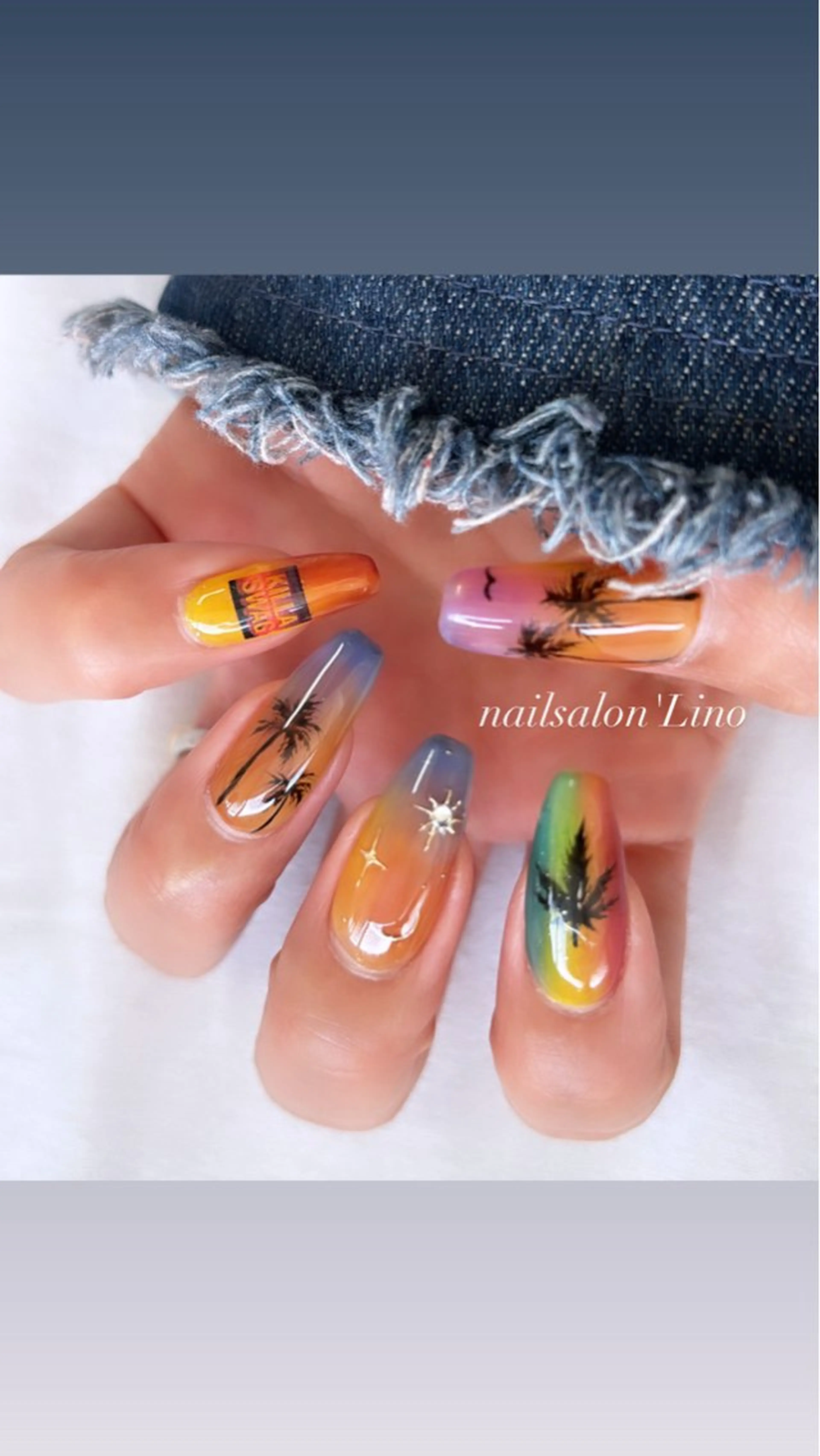 ネイル Lino𓂃⟡.· Chizuruのネイルデザイン